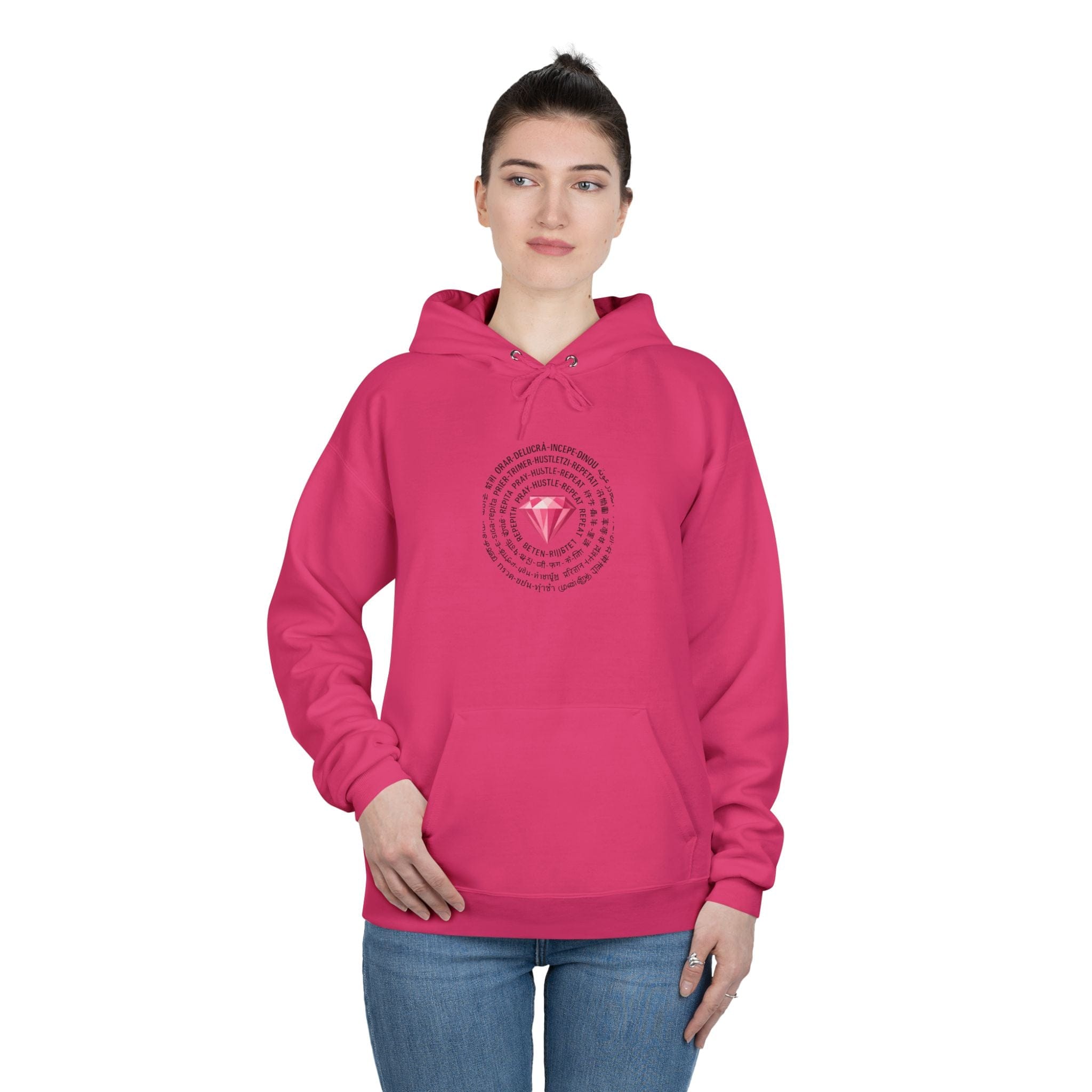 Unisex Pray Hustle Repeat Hoodie