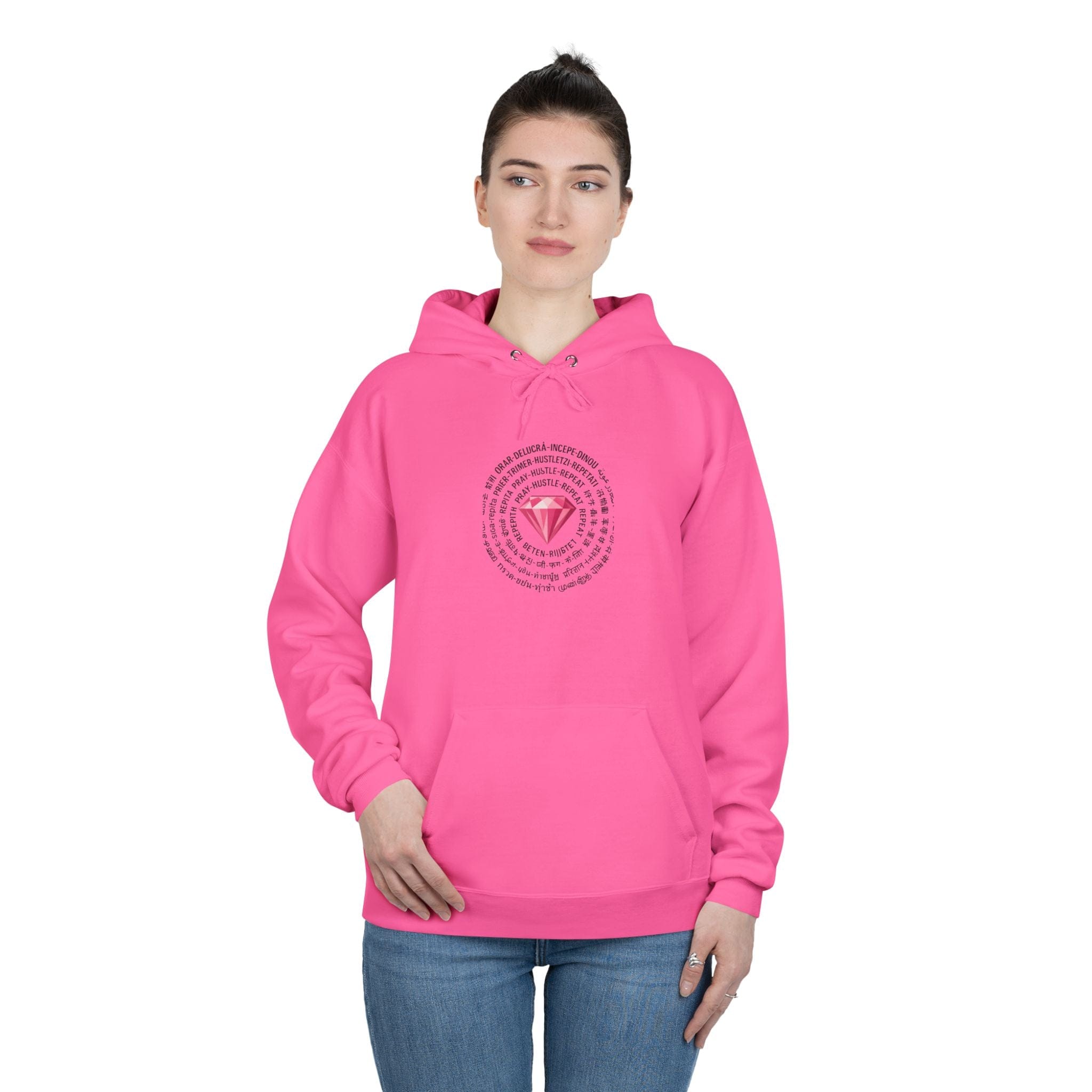 Unisex Pray Hustle Repeat Hoodie