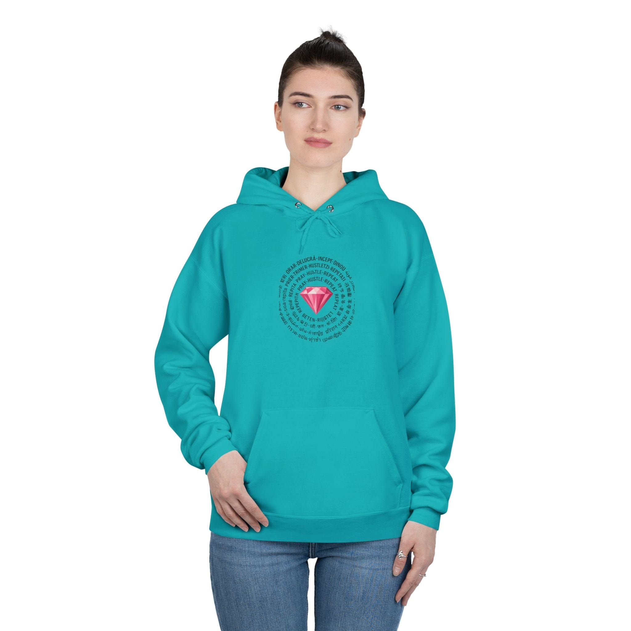 Unisex Pray Hustle Repeat Hoodie