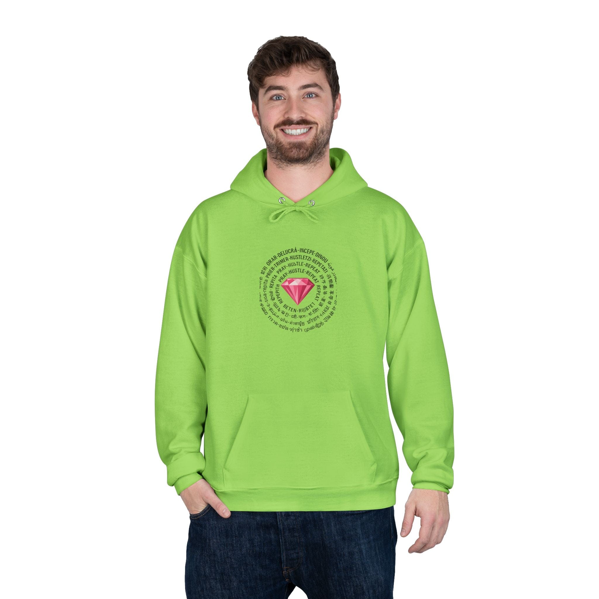 Unisex Pray Hustle Repeat Hoodie