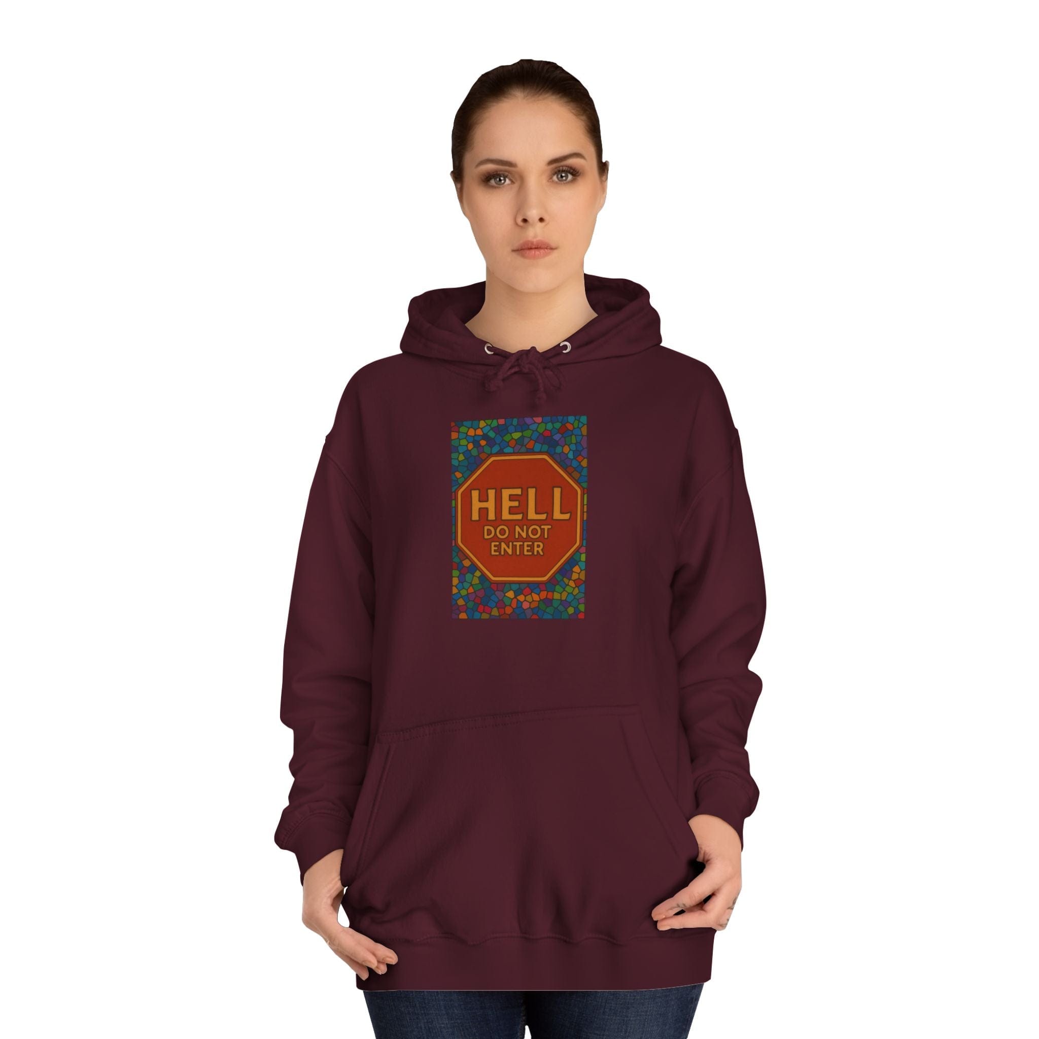 Unisex 'Hell Do Not Enter' Hoodie