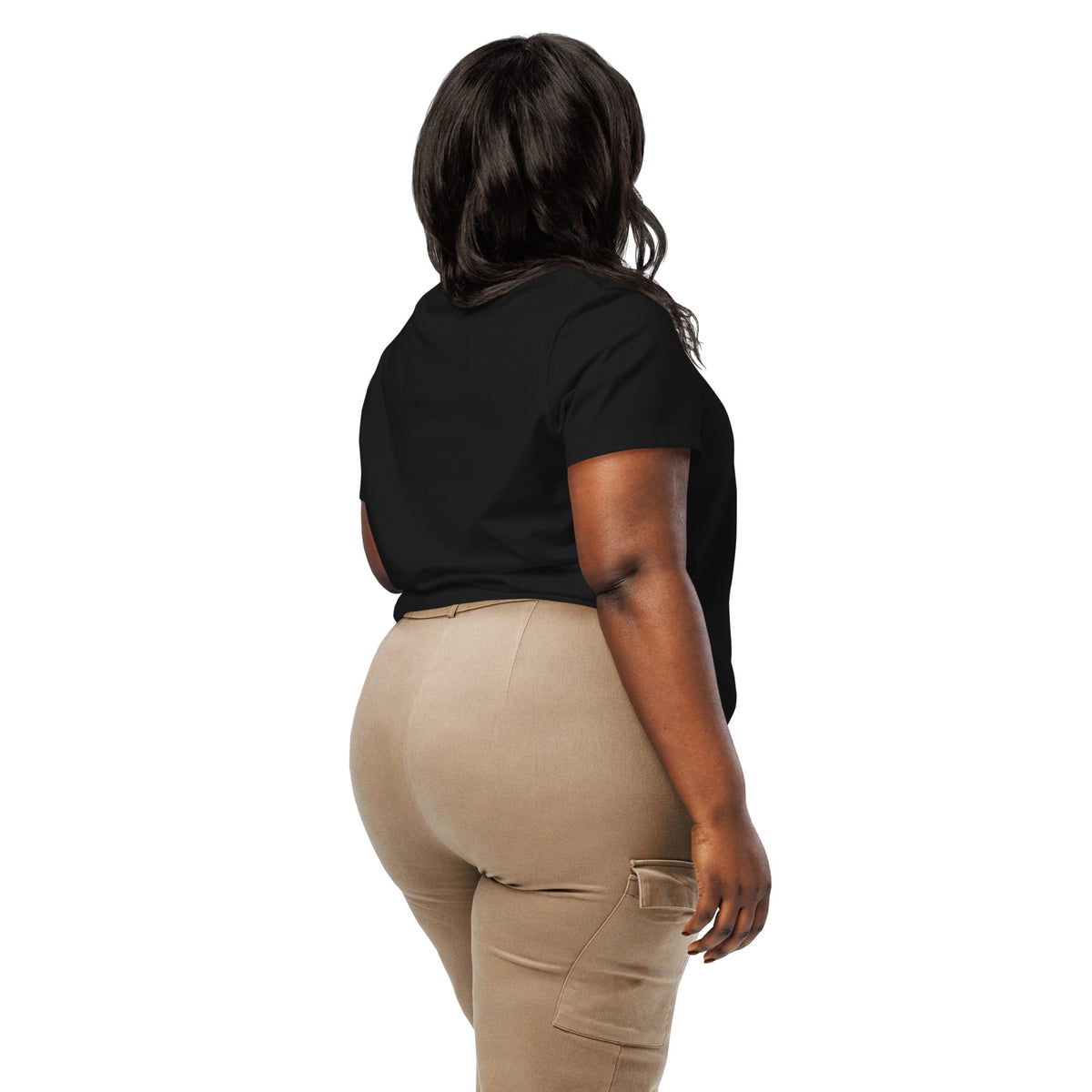 JKFstylez Black / S Women’s organic ribbed neck t-shirt
