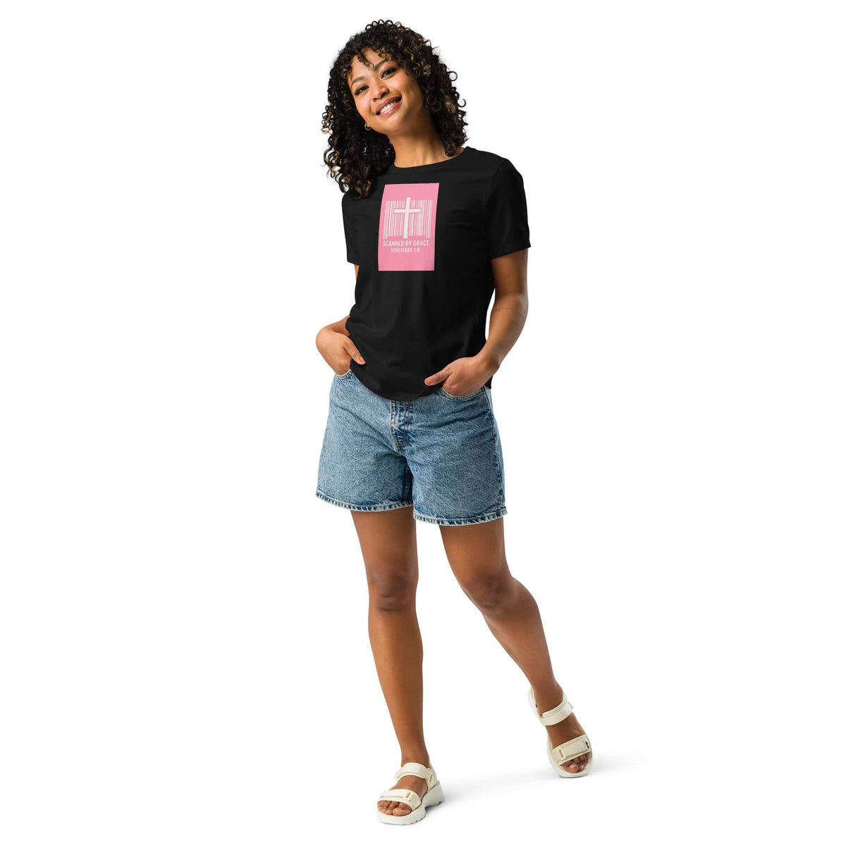 JKFstylez Black / S Women's Relaxed Grace T-Shirt