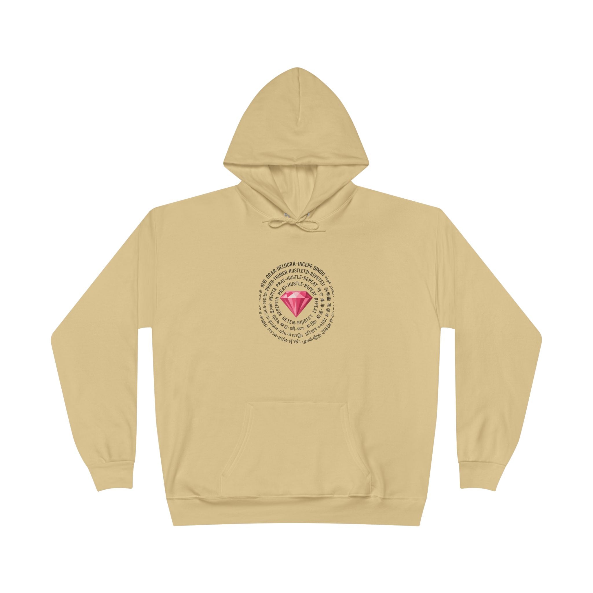 JKFstylez Hoodie Athletic Gold / S Unisex Pray Hustle Repeat Hoodie