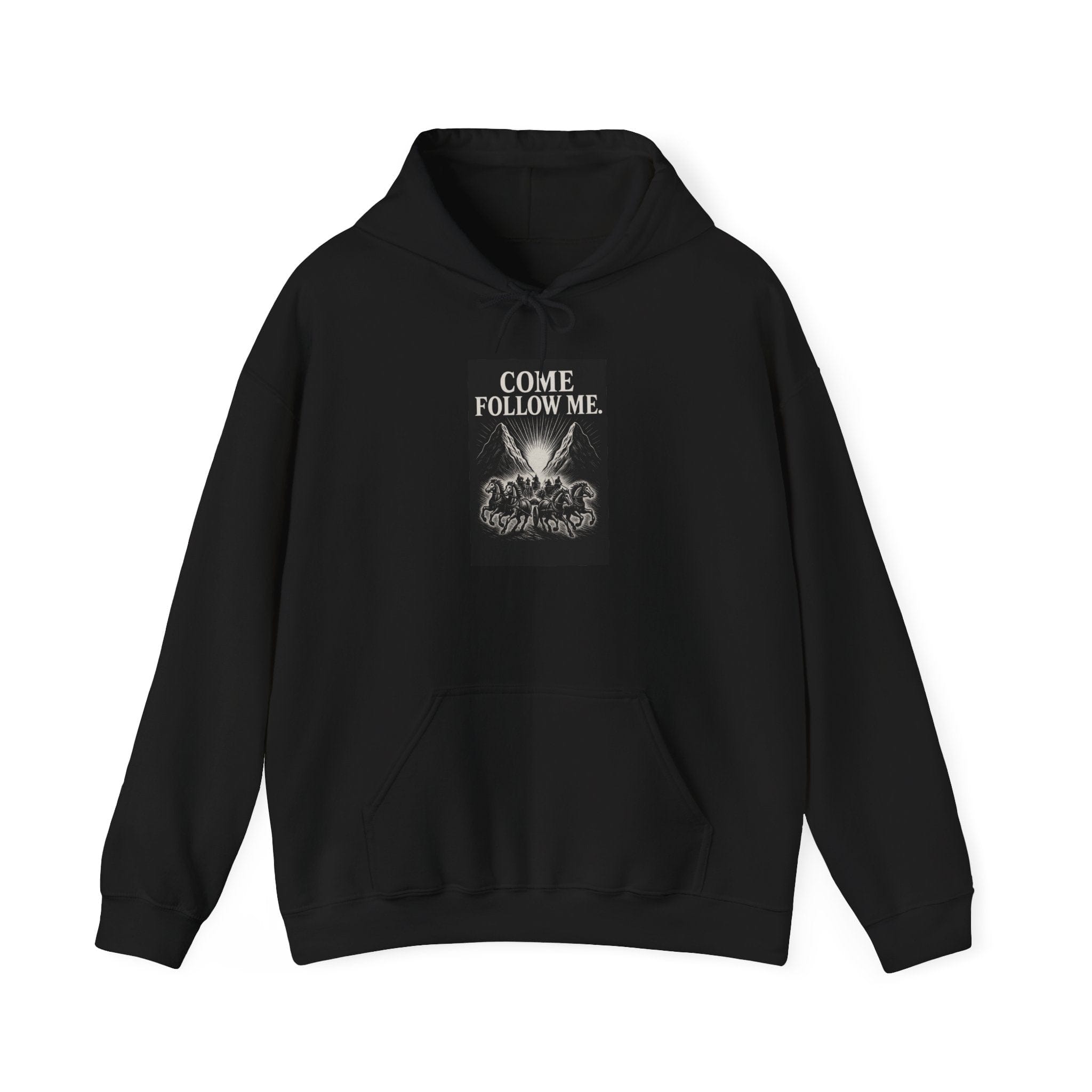 JKFstylez Hoodie S / Black Hoodie for Believers, Cozy Casual Sweatshirt, Gift for Friends, Inspirational Apparel, Everyday Wear