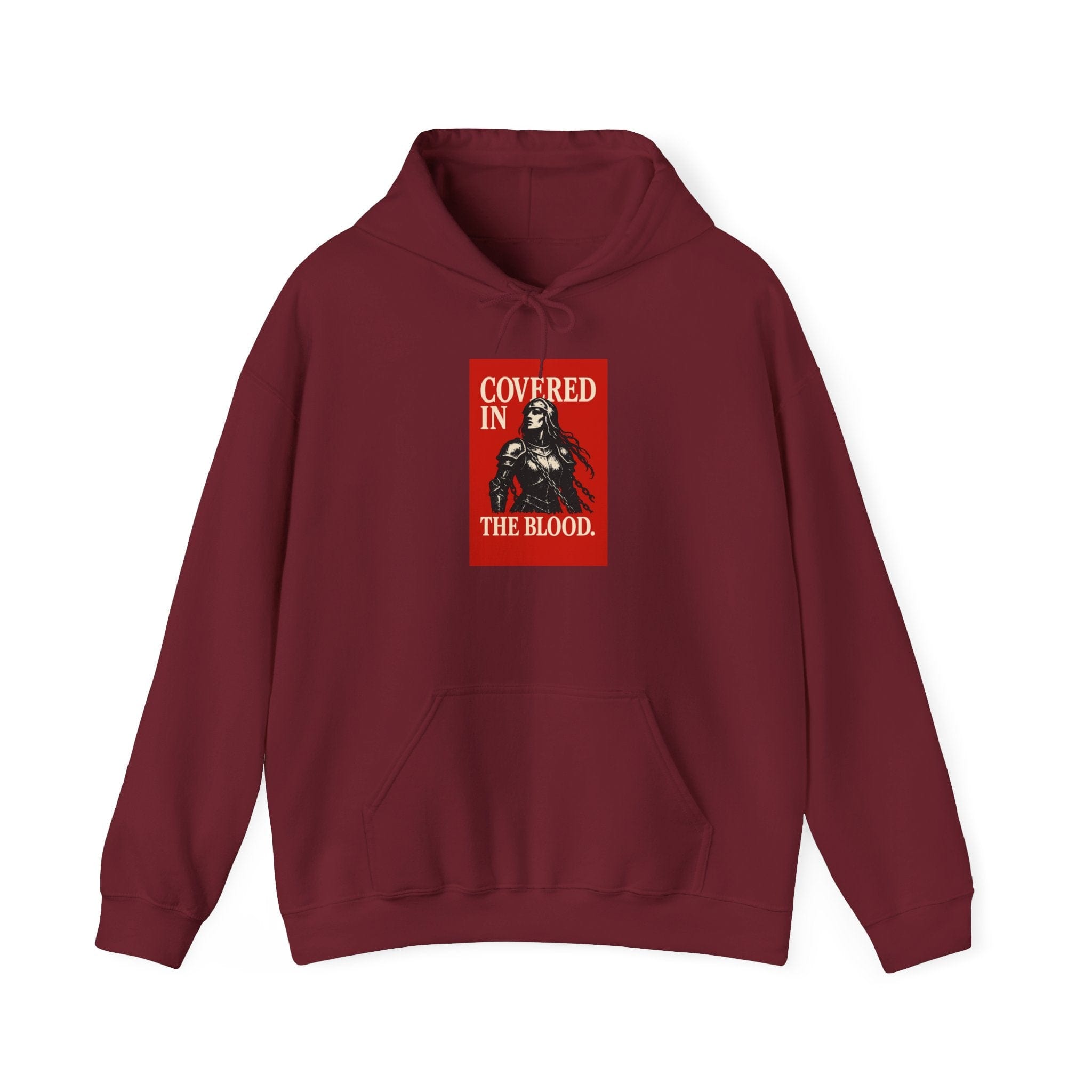 JKFstylez Hoodie S / Garnet Covered in the Blood Hoodie