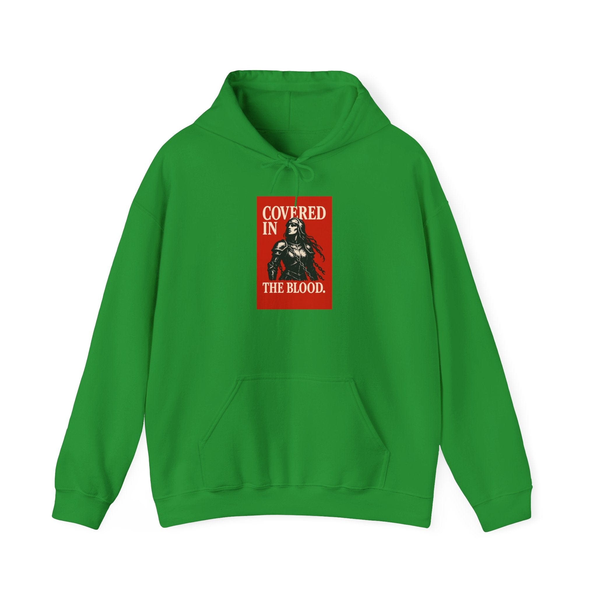 JKFstylez Hoodie S / Irish Green Covered in the Blood Hoodie