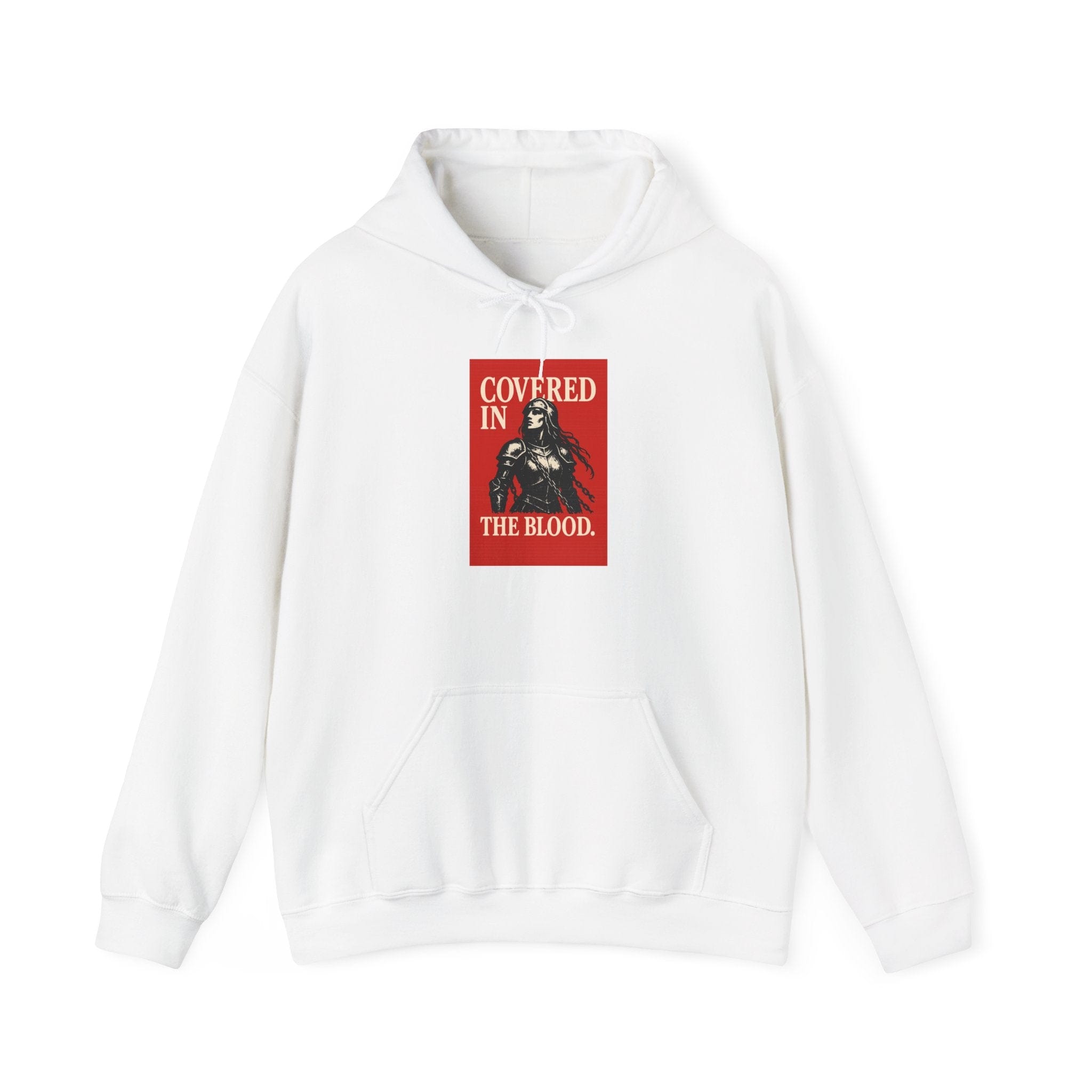 JKFstylez Hoodie S / White Covered in the Blood Hoodie