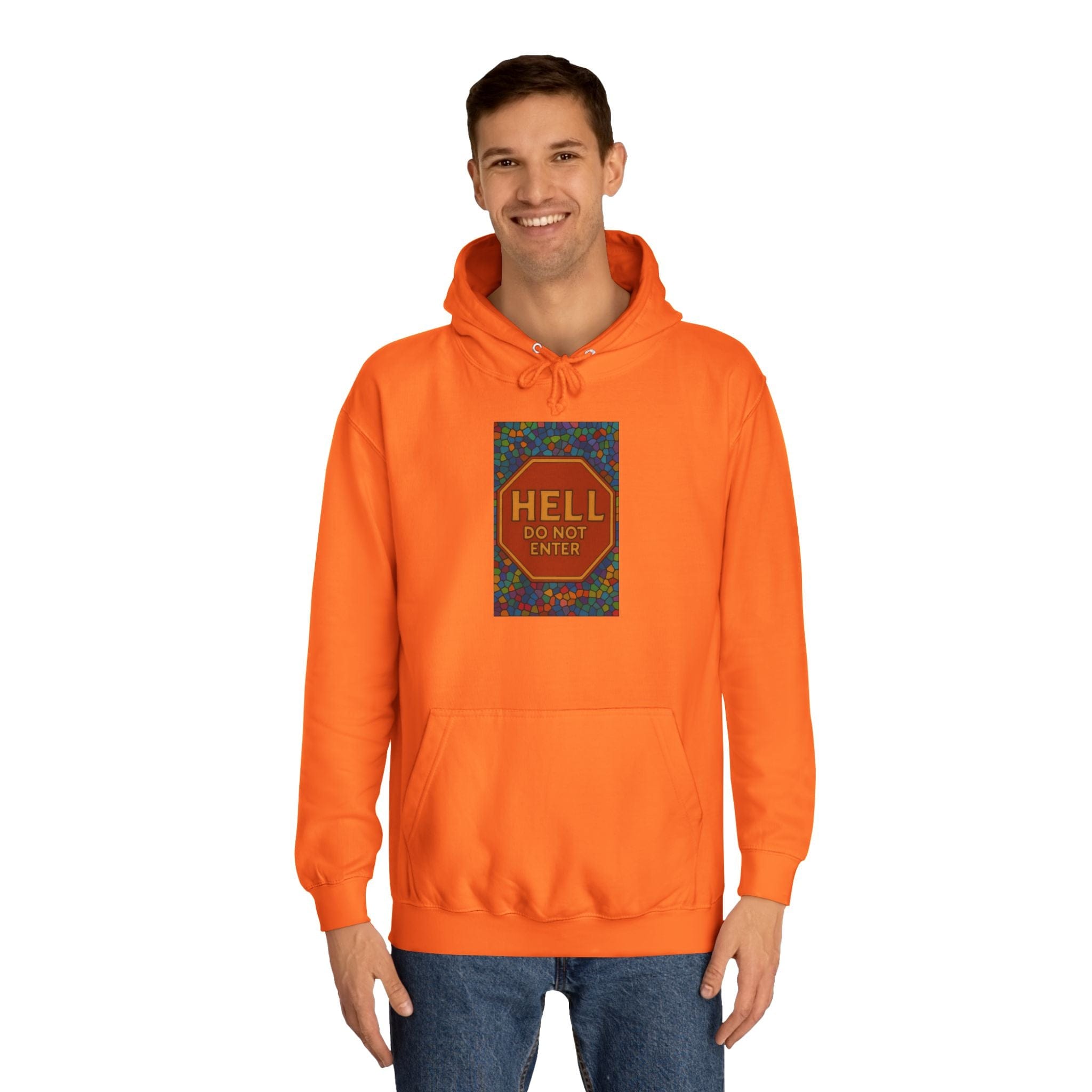 JKFstylez Hoodie Unisex 'Hell Do Not Enter' Hoodie