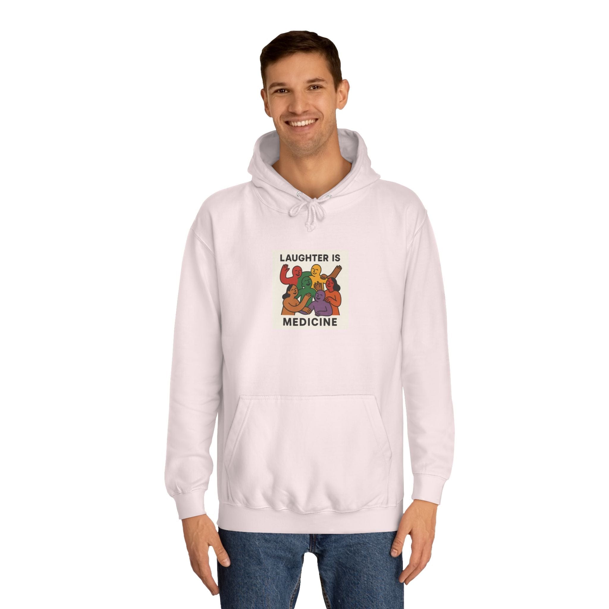 JKFstylez Hoodie Unisex Laughter is Medicine Hoodie
