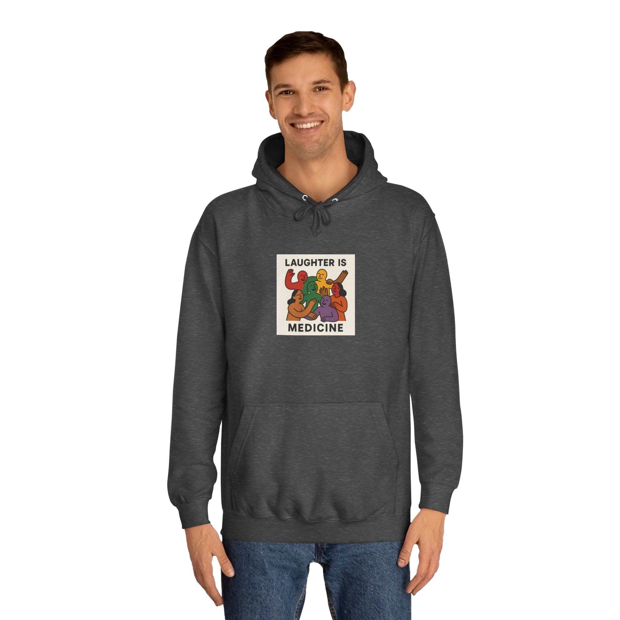 JKFstylez Hoodie Unisex Laughter is Medicine Hoodie