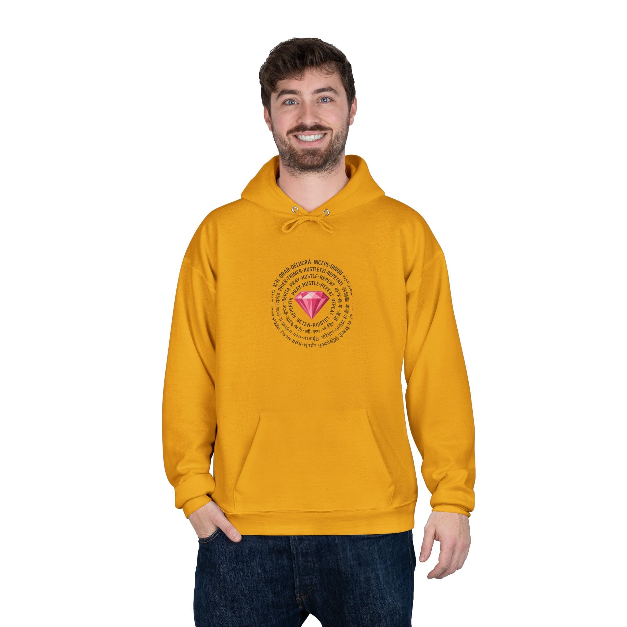 JKFstylez Hoodie Unisex Pray Hustle Repeat Hoodie