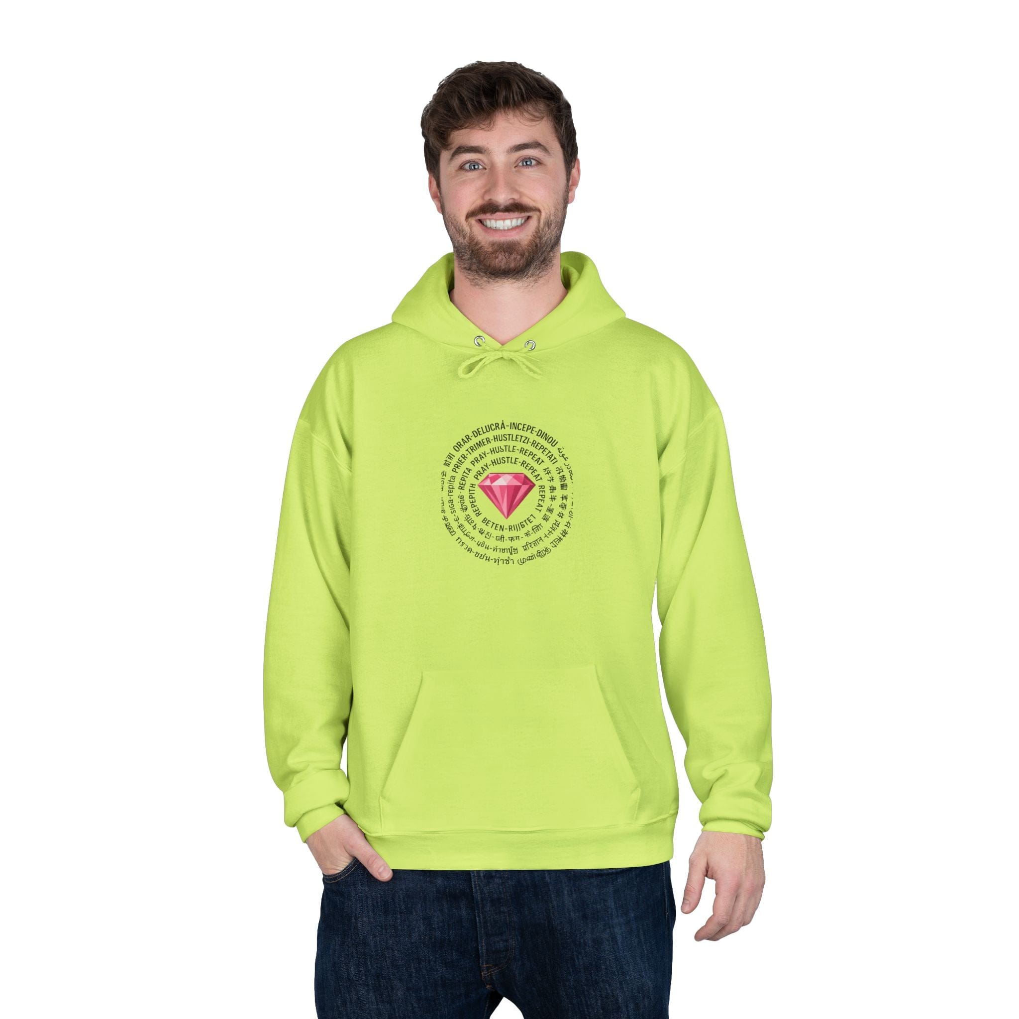 JKFstylez Hoodie Unisex Pray Hustle Repeat Hoodie