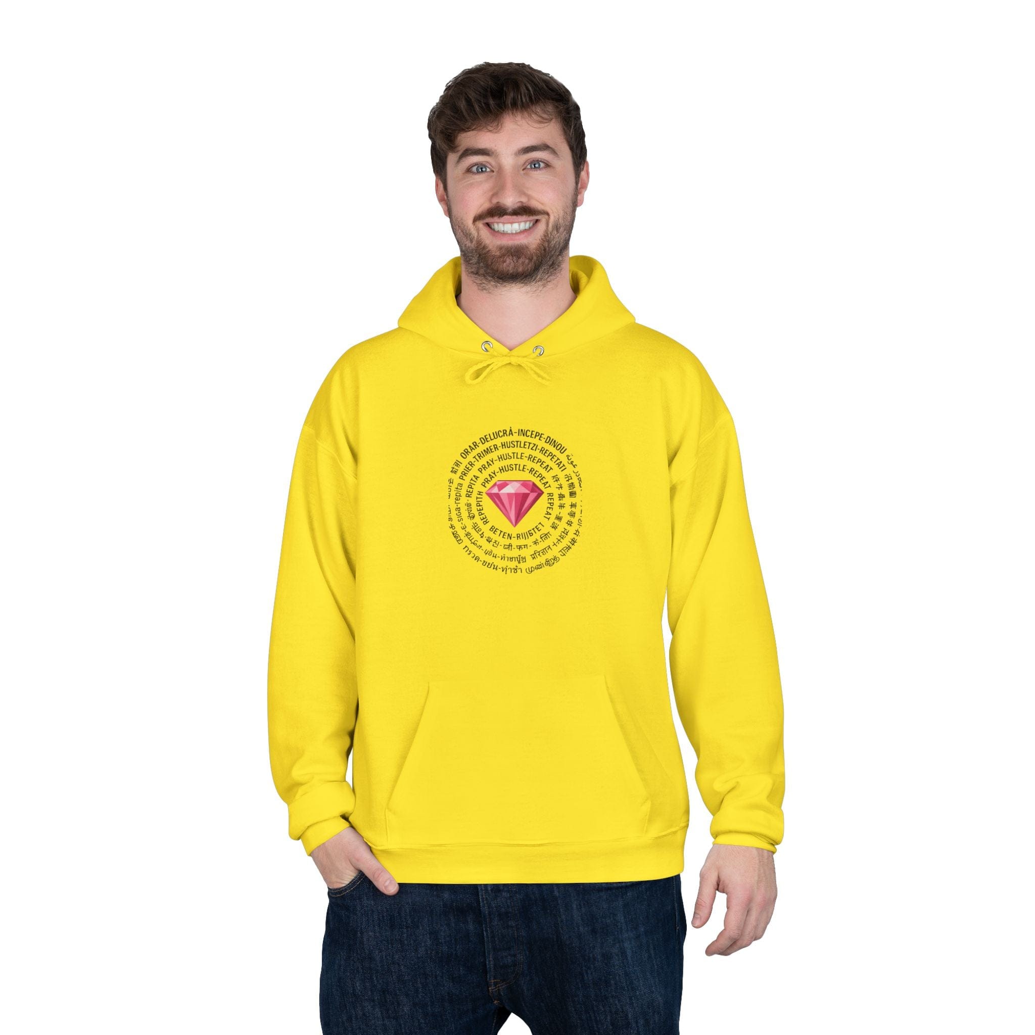JKFstylez Hoodie Unisex Pray Hustle Repeat Hoodie