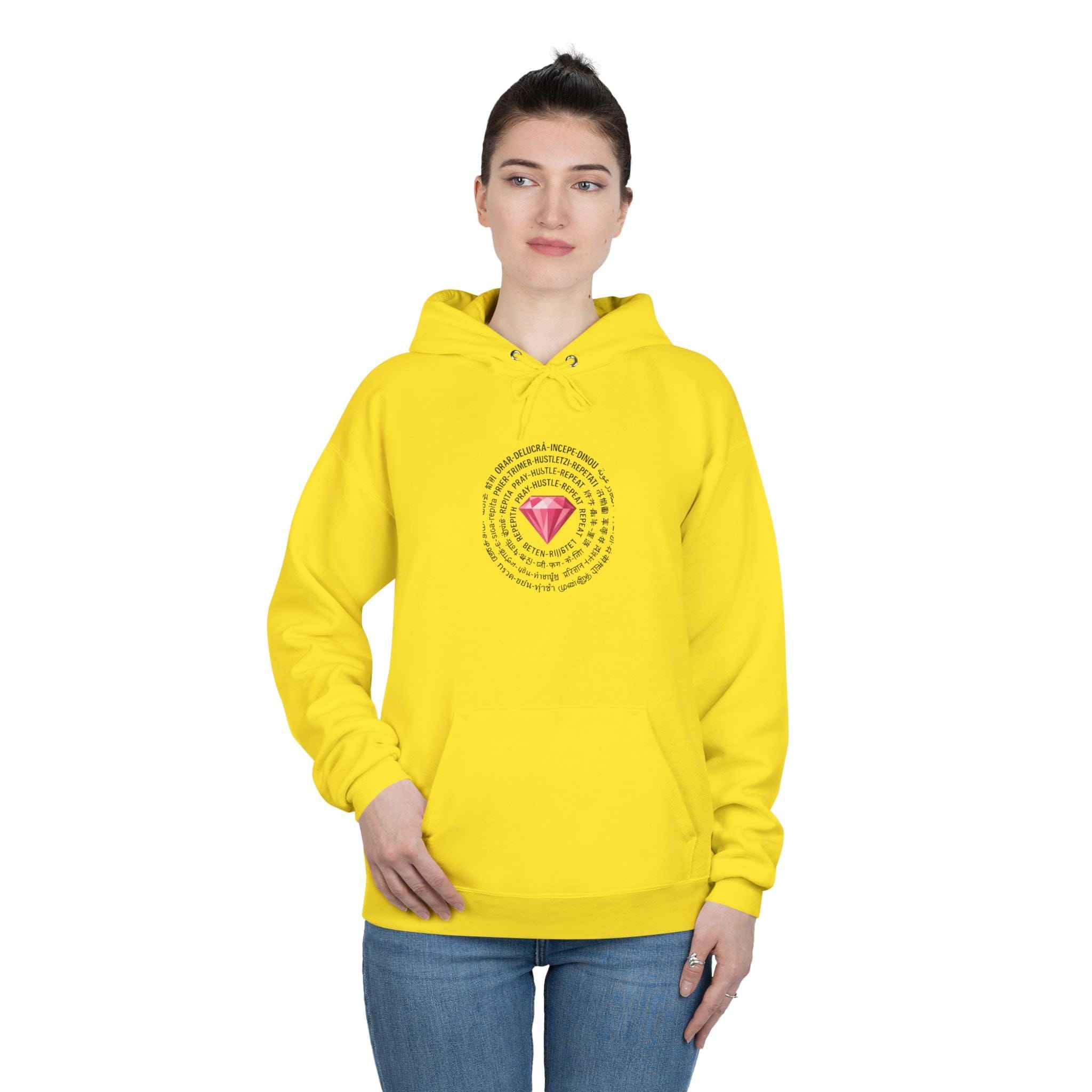 JKFstylez Hoodie Unisex Pray Hustle Repeat Hoodie