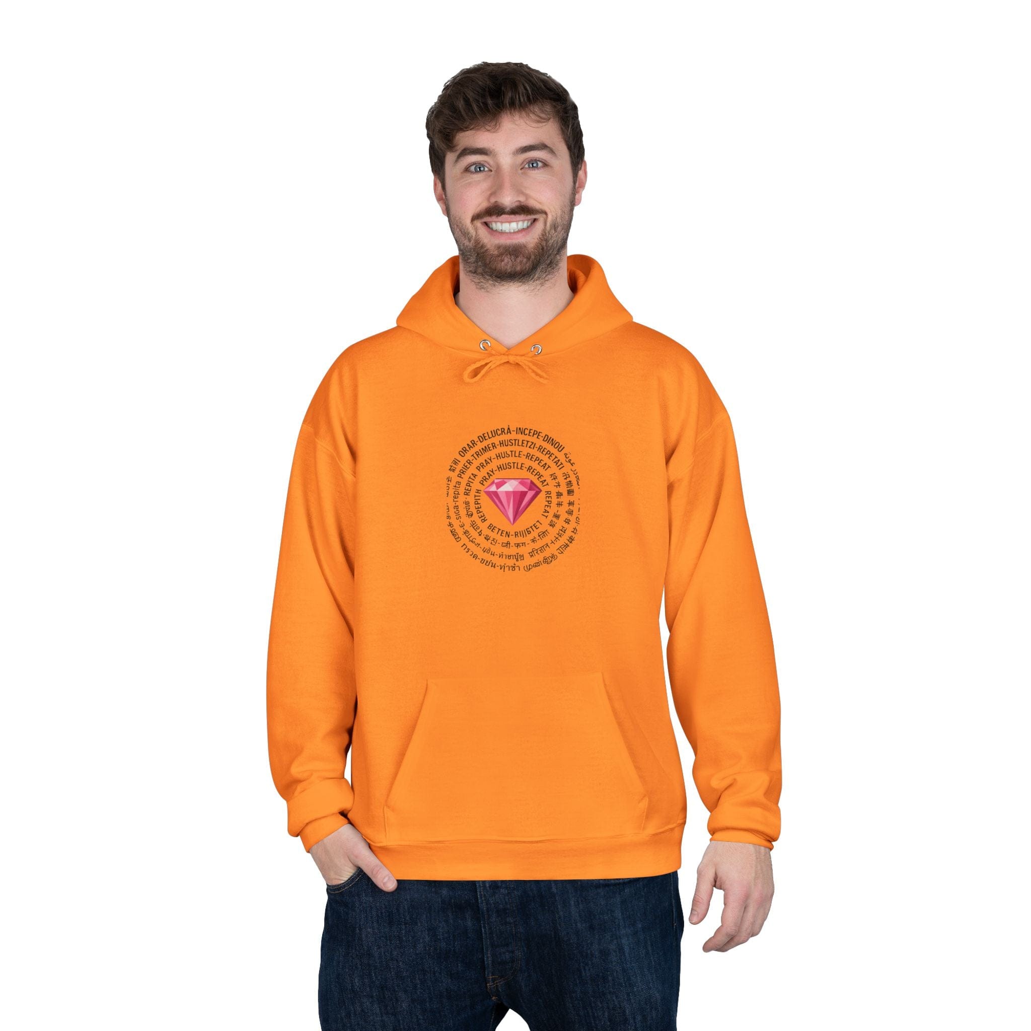 JKFstylez Hoodie Unisex Pray Hustle Repeat Hoodie