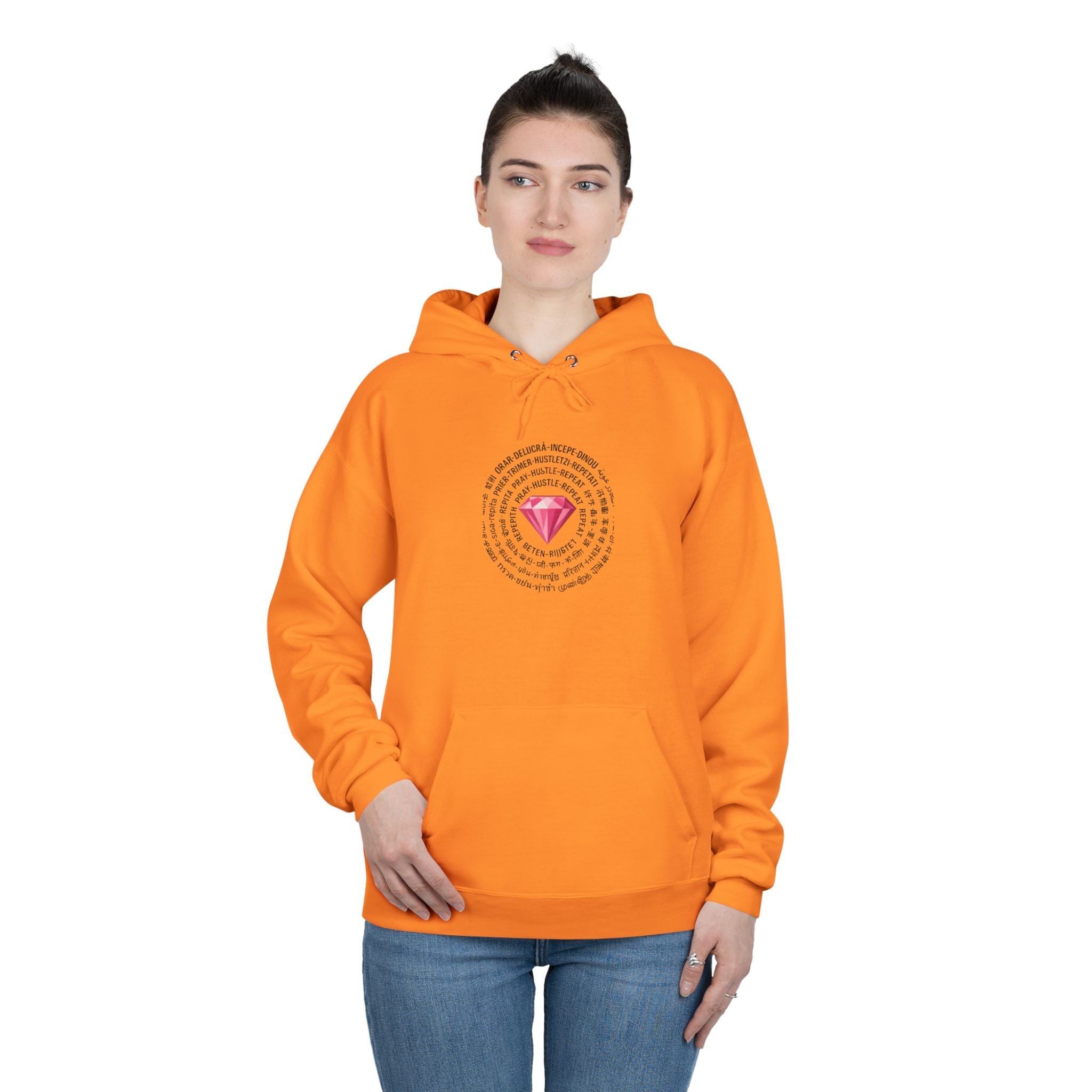 JKFstylez Hoodie Unisex Pray Hustle Repeat Hoodie
