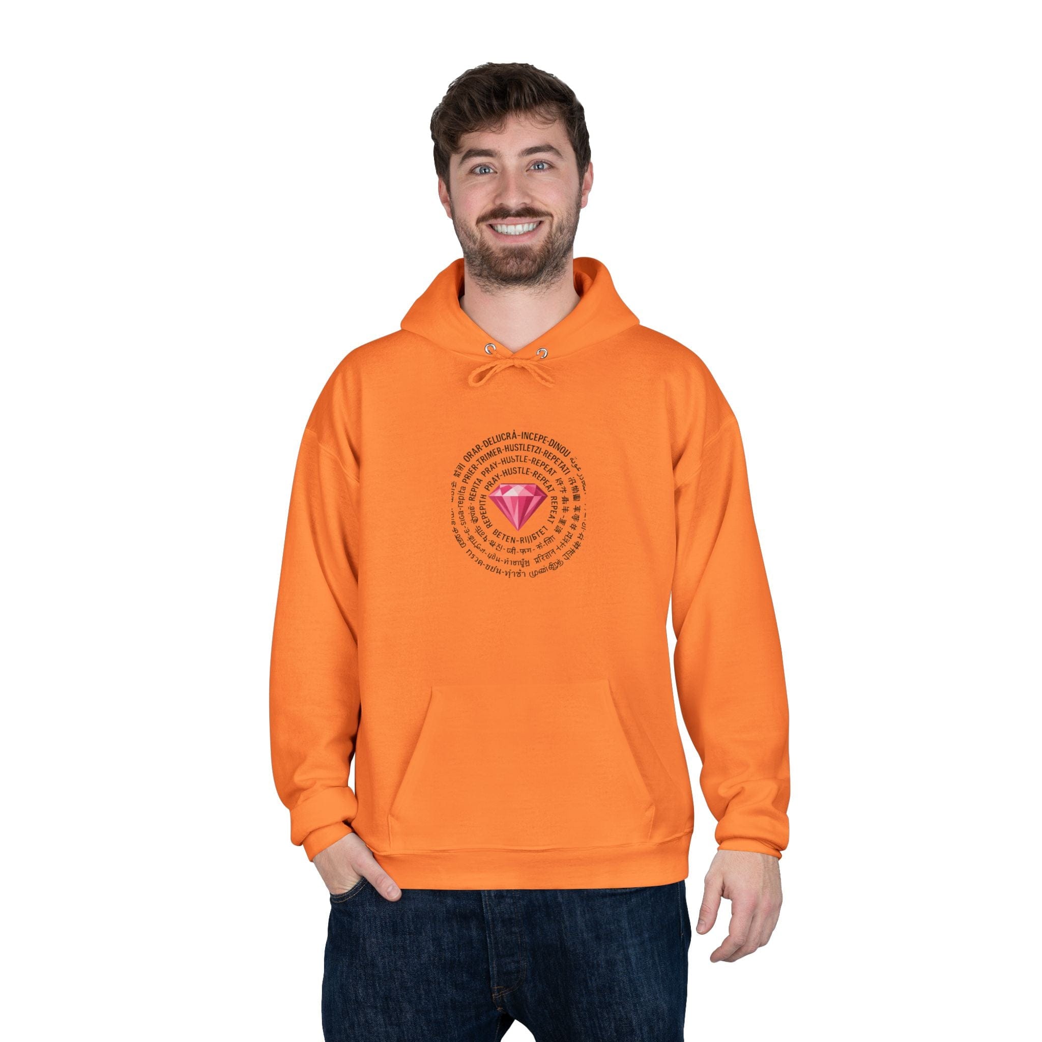 JKFstylez Hoodie Unisex Pray Hustle Repeat Hoodie