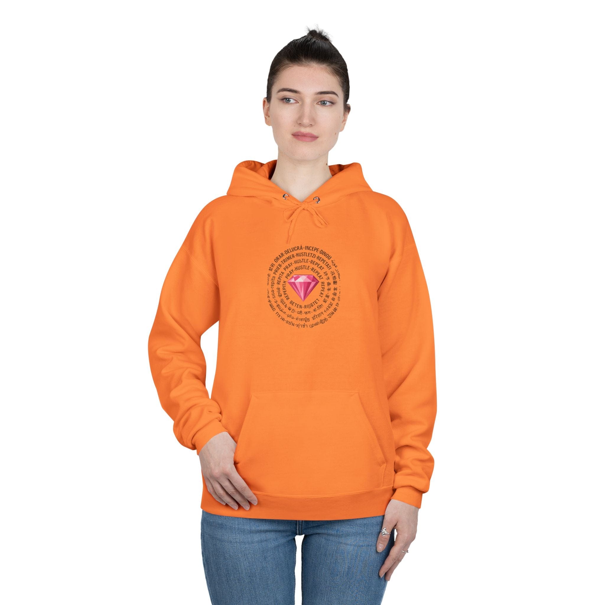 JKFstylez Hoodie Unisex Pray Hustle Repeat Hoodie