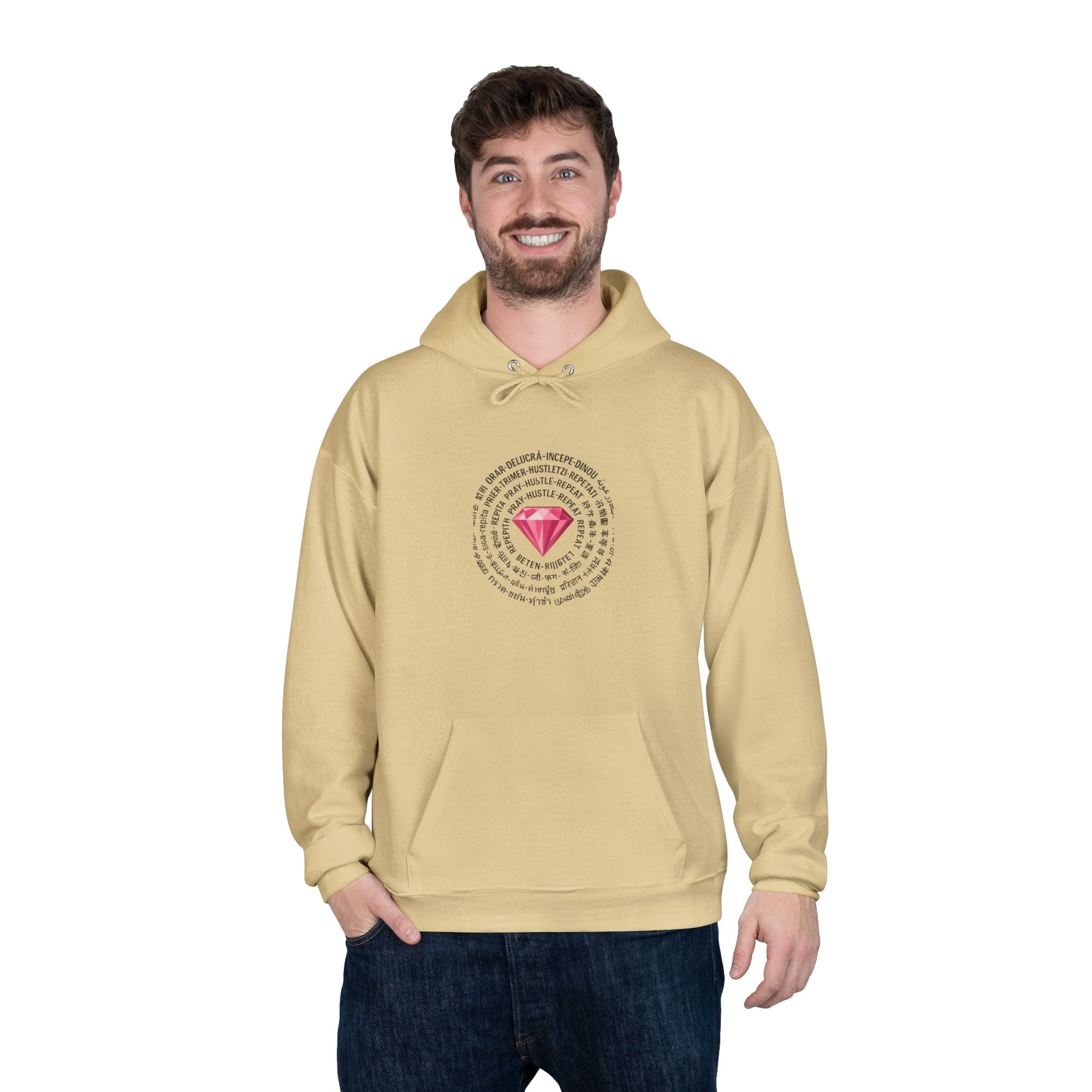JKFstylez Hoodie Unisex Pray Hustle Repeat Hoodie
