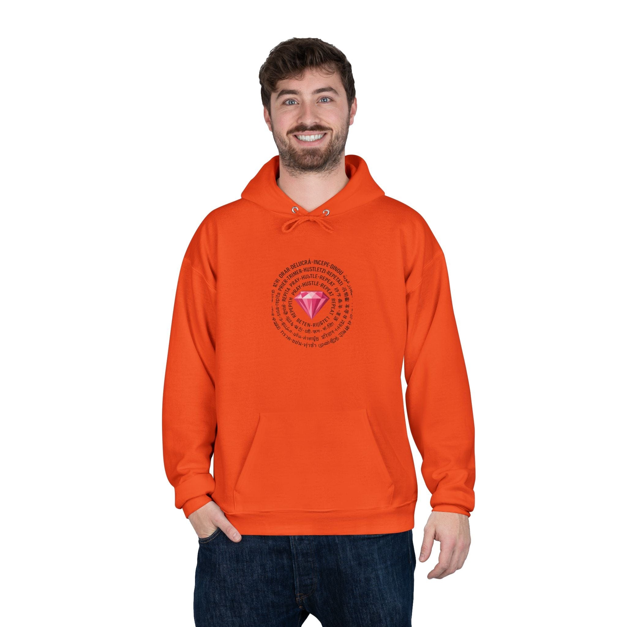 JKFstylez Hoodie Unisex Pray Hustle Repeat Hoodie