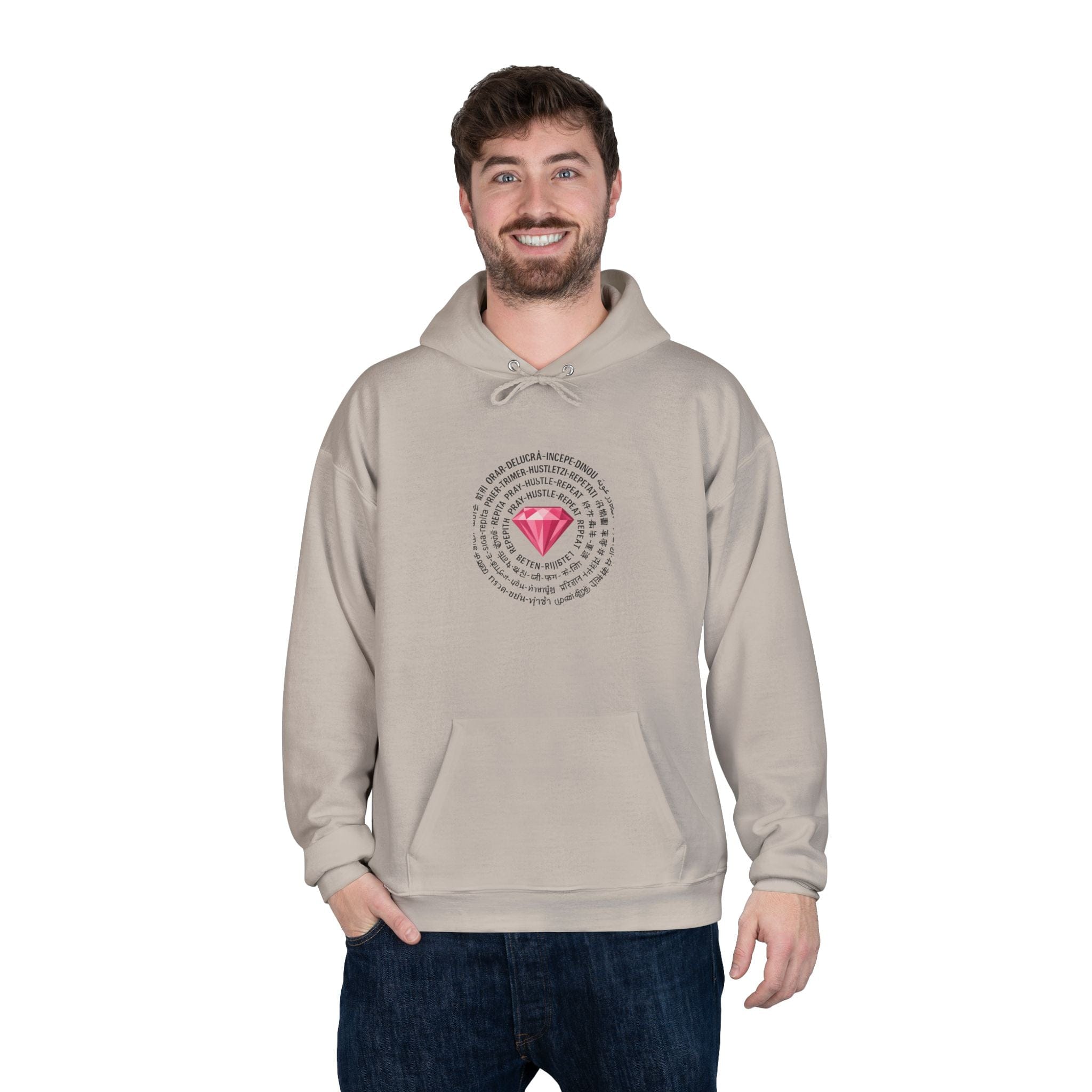 JKFstylez Hoodie Unisex Pray Hustle Repeat Hoodie