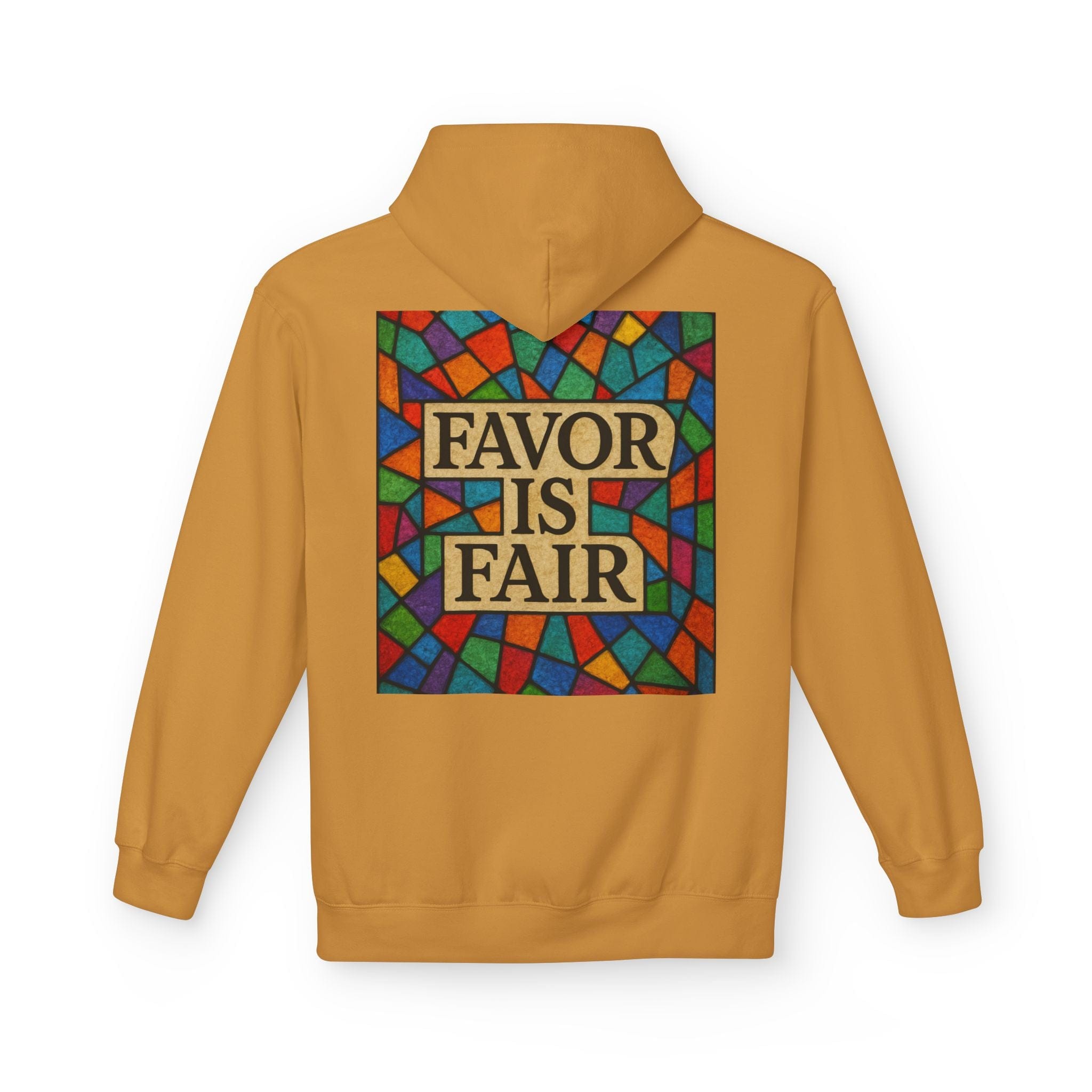 JKFstylez Hoodie United Stained Glass Favor Is Fair Hoodie, Unisex Fashion Sweatshirt