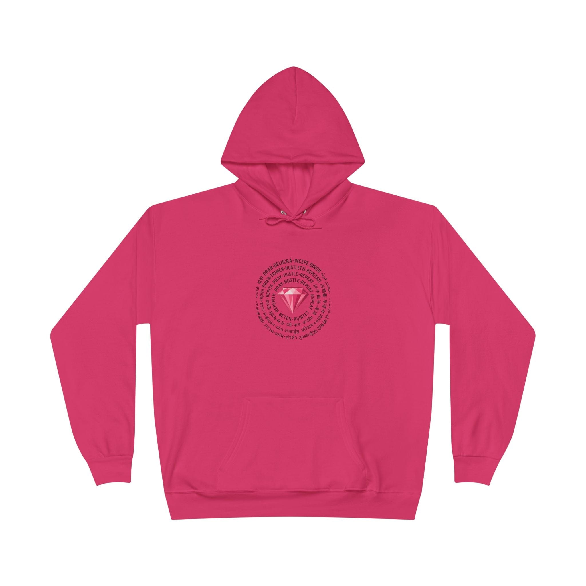 JKFstylez Hoodie Wow Pink / S Unisex Pray Hustle Repeat Hoodie