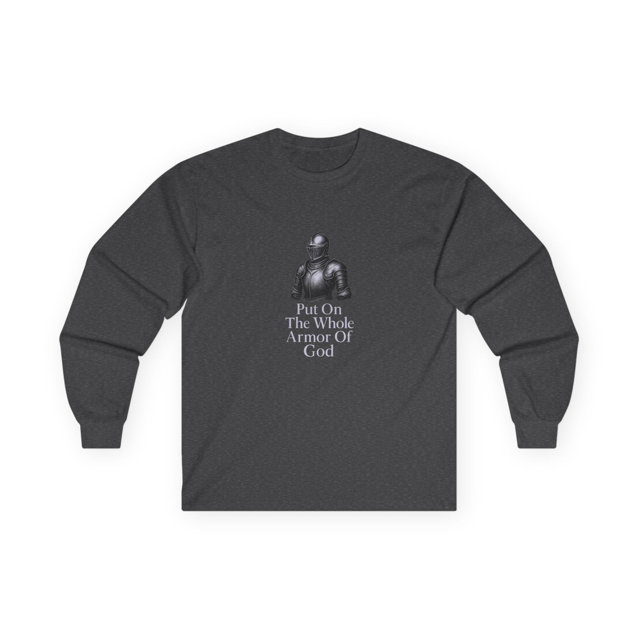 JKFstylez Long-sleeve Dark Heather / S Long Sleeve T-shirt