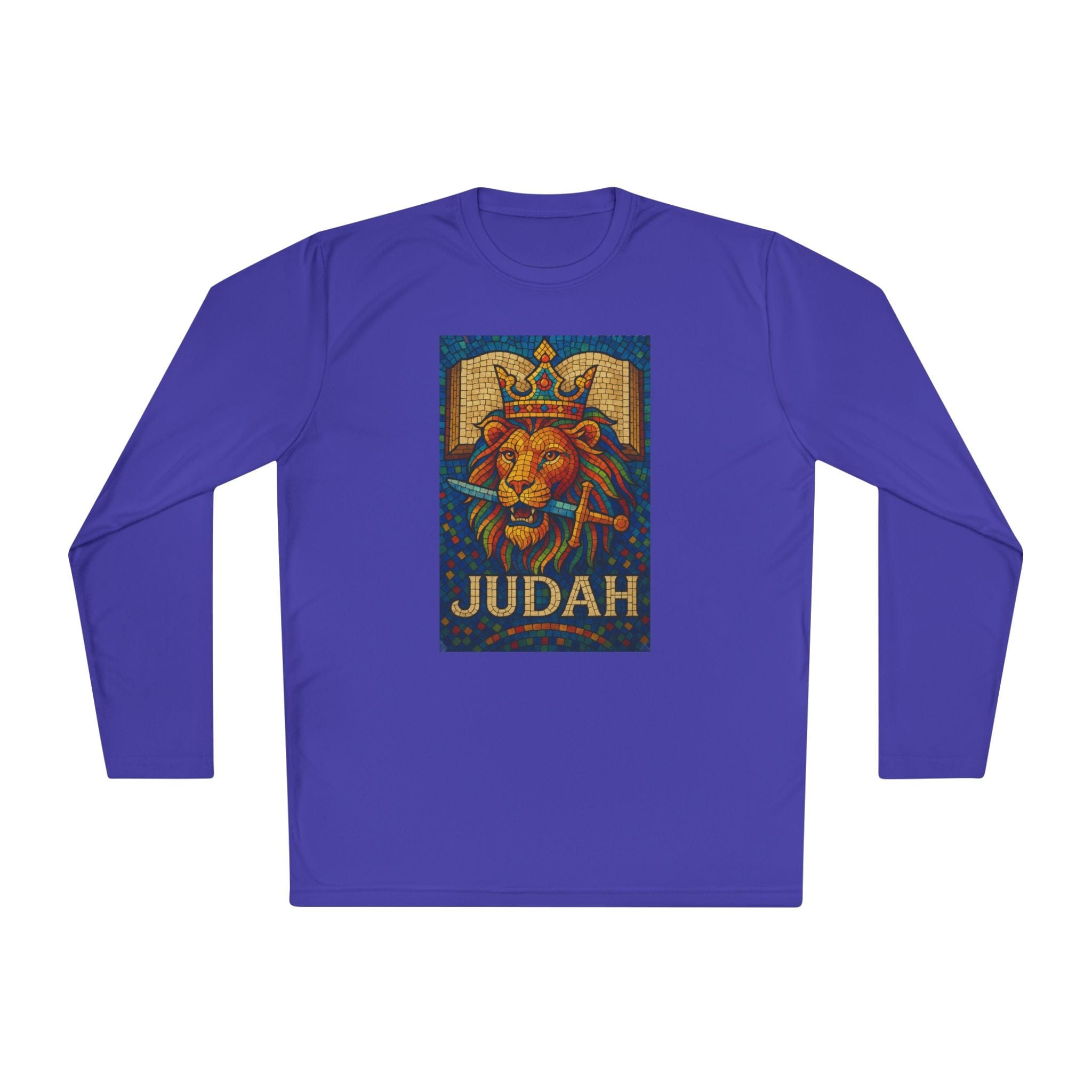 JKFstylez Long-sleeve Purple / XS Unisex Judah Lion Long Sleeve Tee