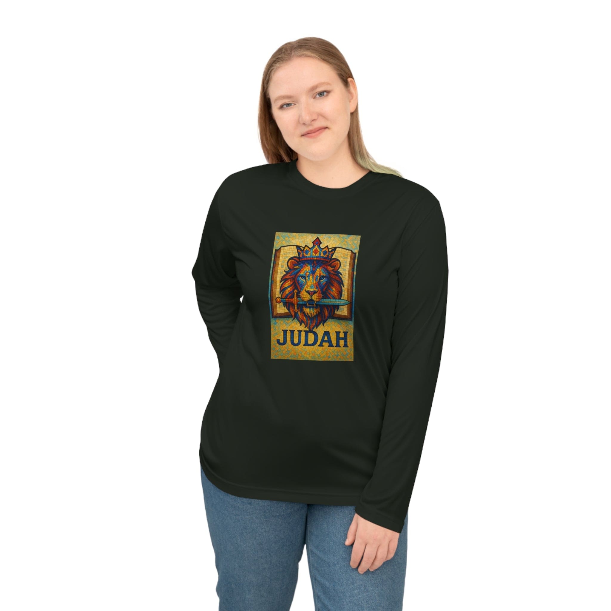 JKFstylez Long-sleeve Unisex Judah Lion Long Slv T