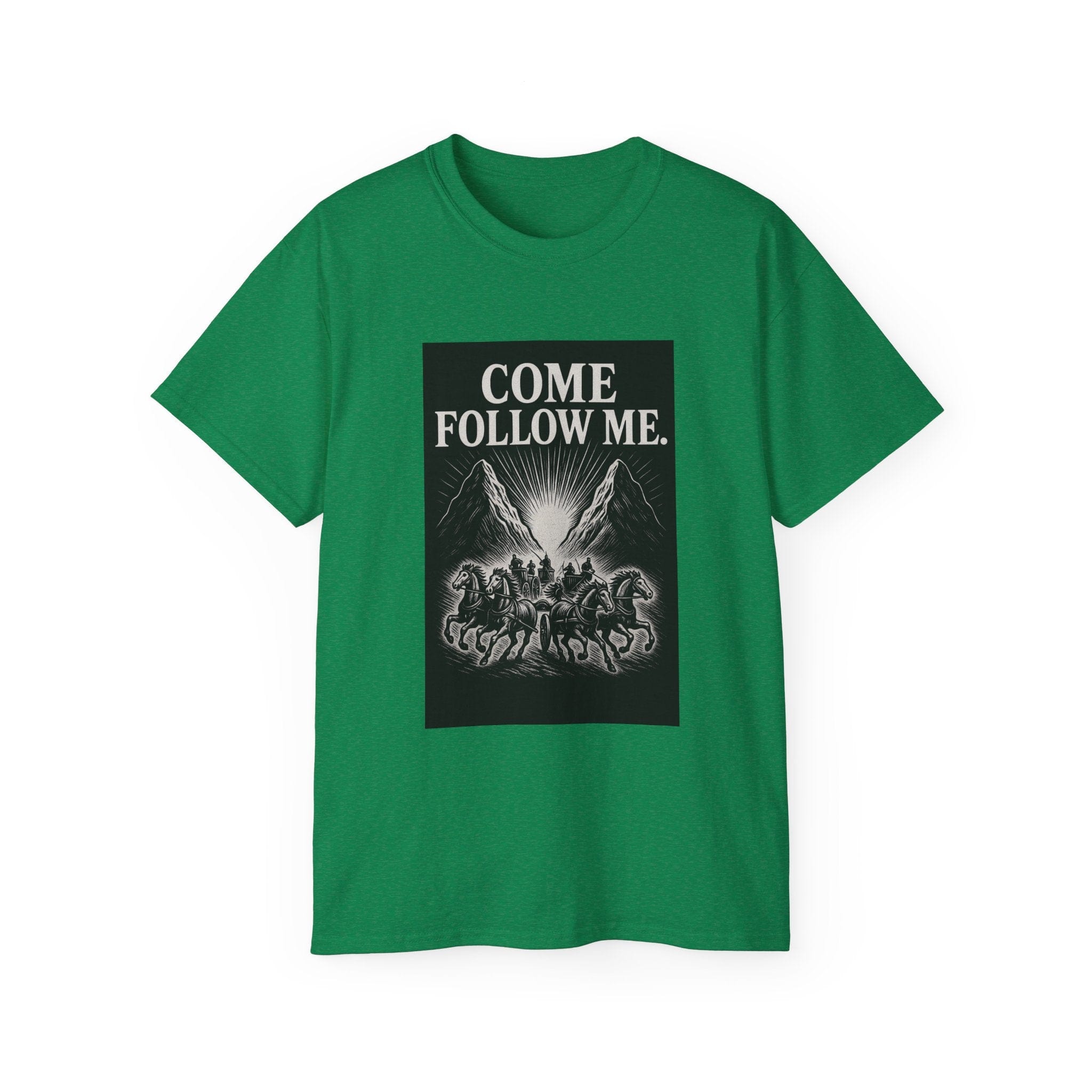 JKFstylez T-Shirt Antique Irish Green / S Inspirational Unisex Tee, Motivational Shirt for Faith, Bible Verse Tee, Religious Gift, Casual Wear