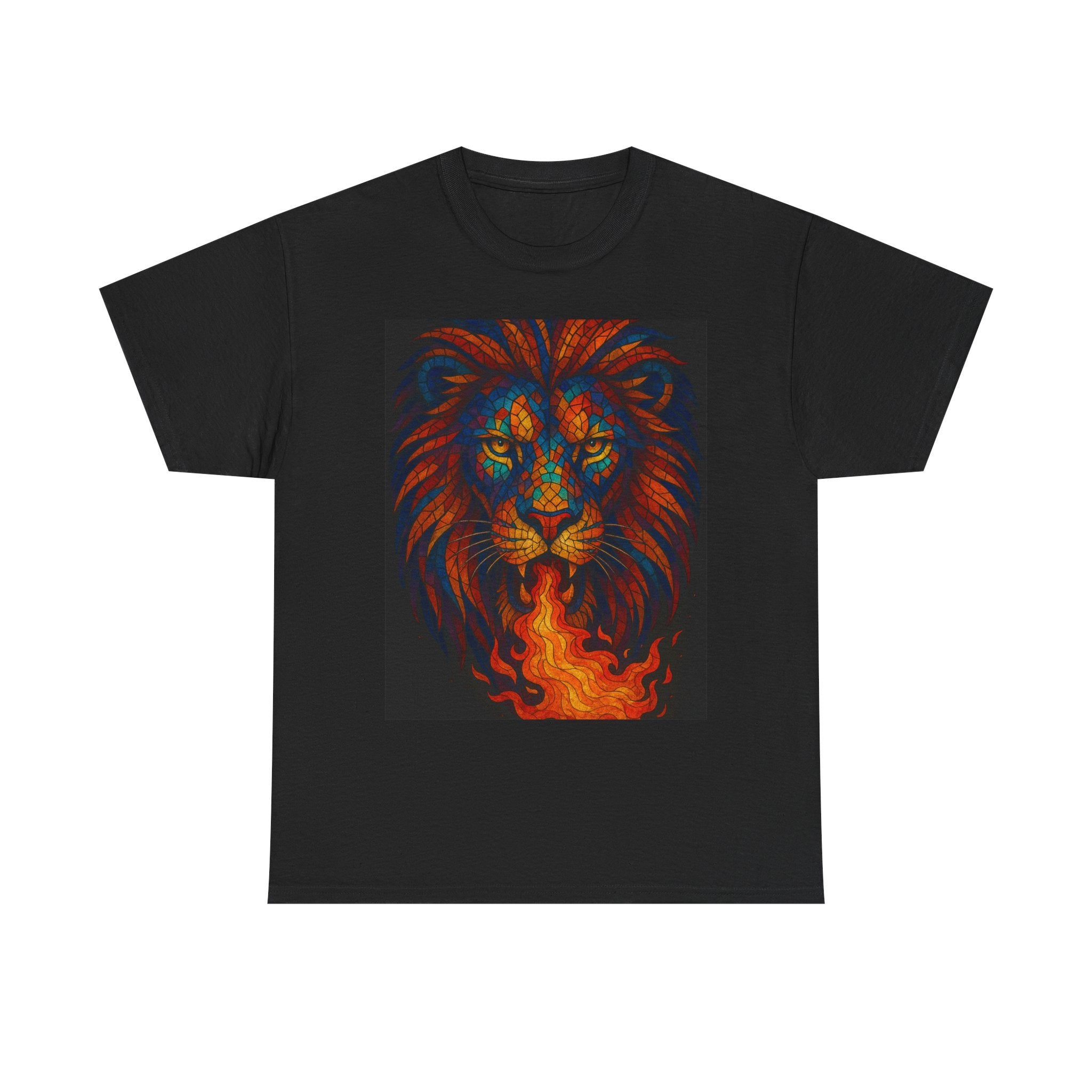 JKFstylez T-Shirt Black / S Unisex Lion Judah Graphic Short Slv. T