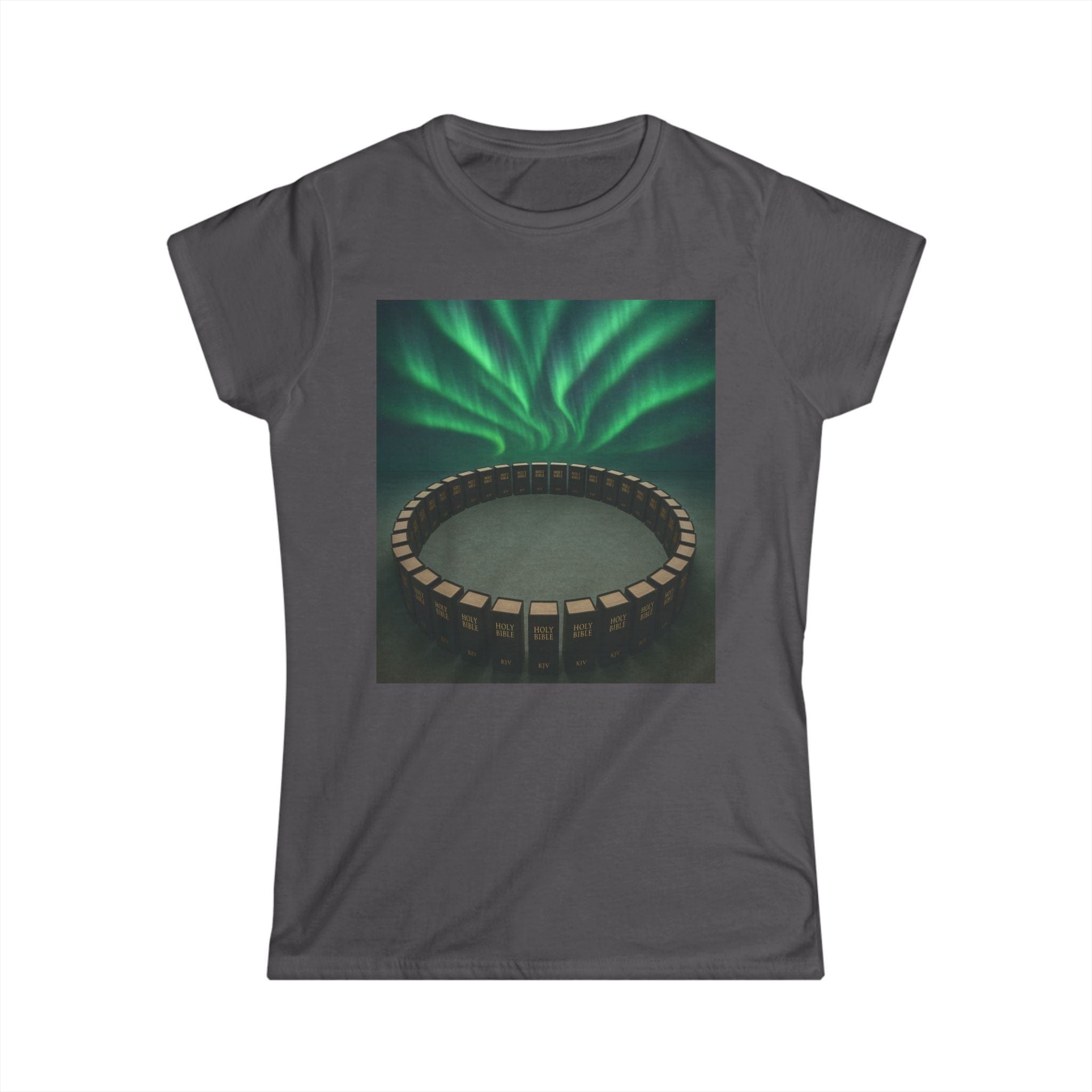 JKFstylez T-Shirt Charcoal / S Unique Holy Bible Graphic T-Shirt