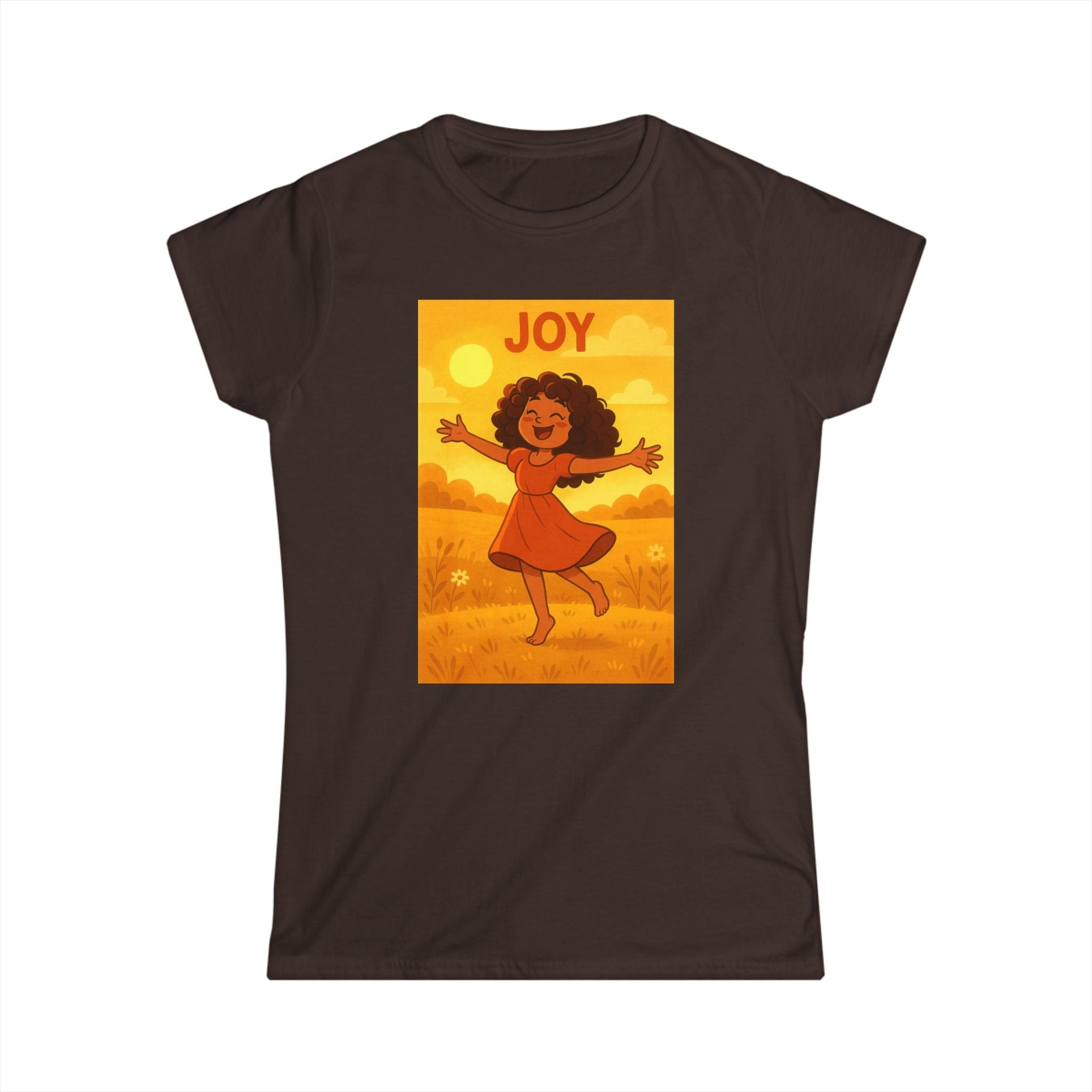 JKFstylez T-Shirt Dark Chocolate / 2XL Unisex Joy T-Shirt