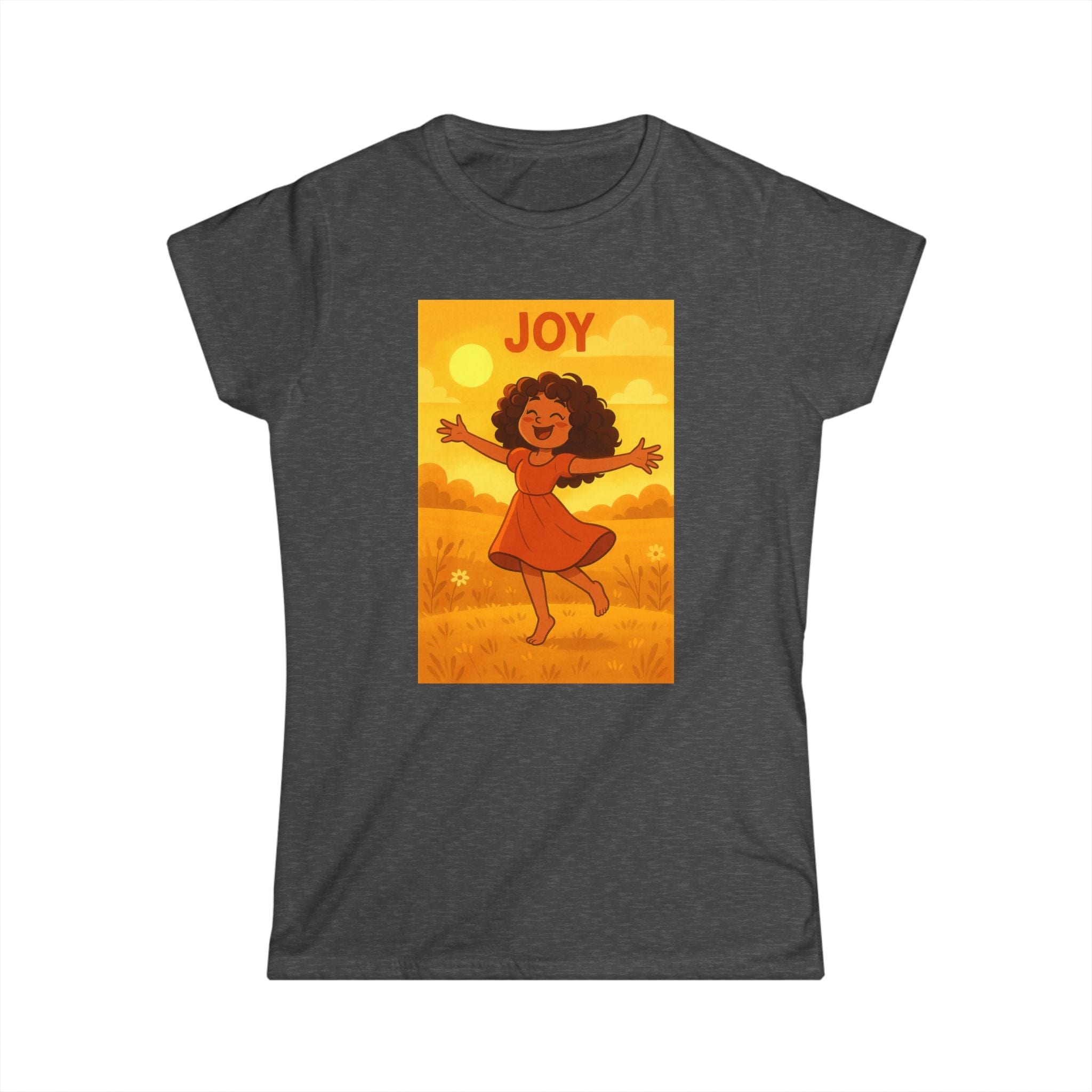 JKFstylez T-Shirt Dark Heather / S Unisex Joy T-Shirt