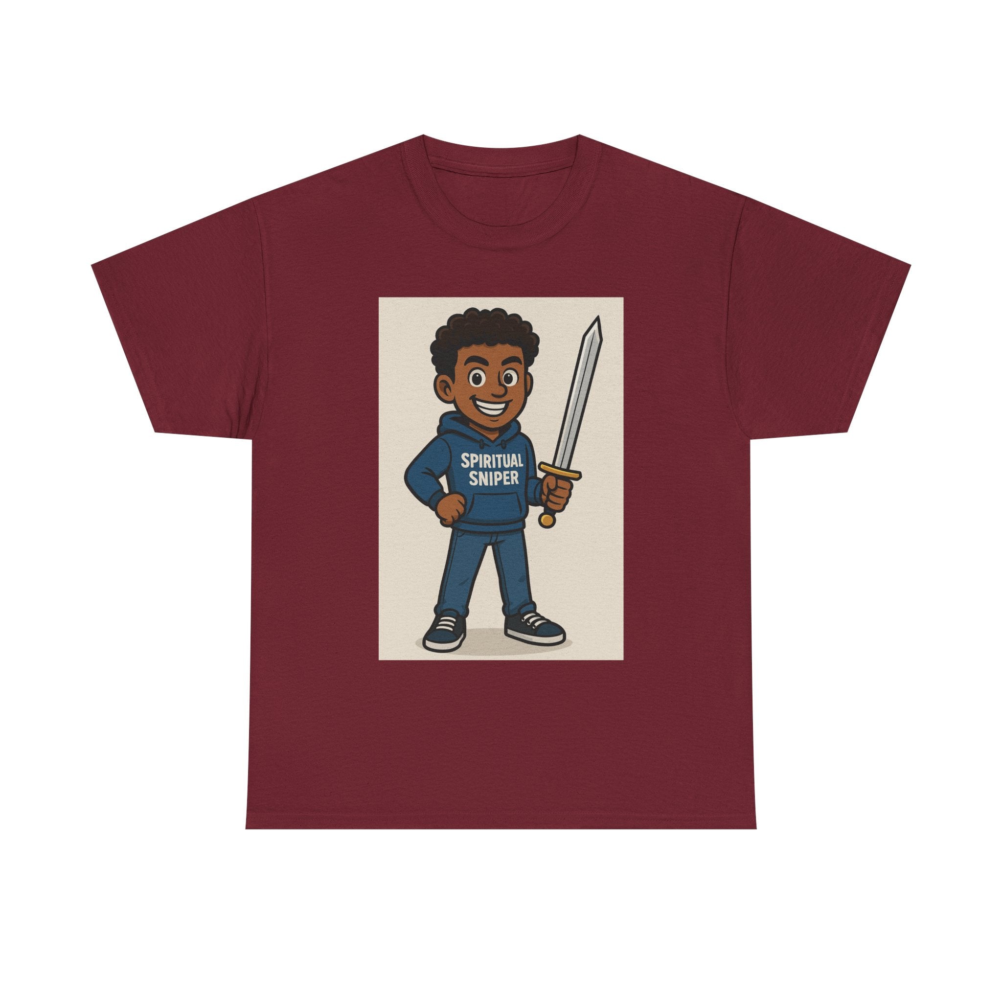JKFstylez T-Shirt Garnet / S Unisex Spiritual Sniper Shirt