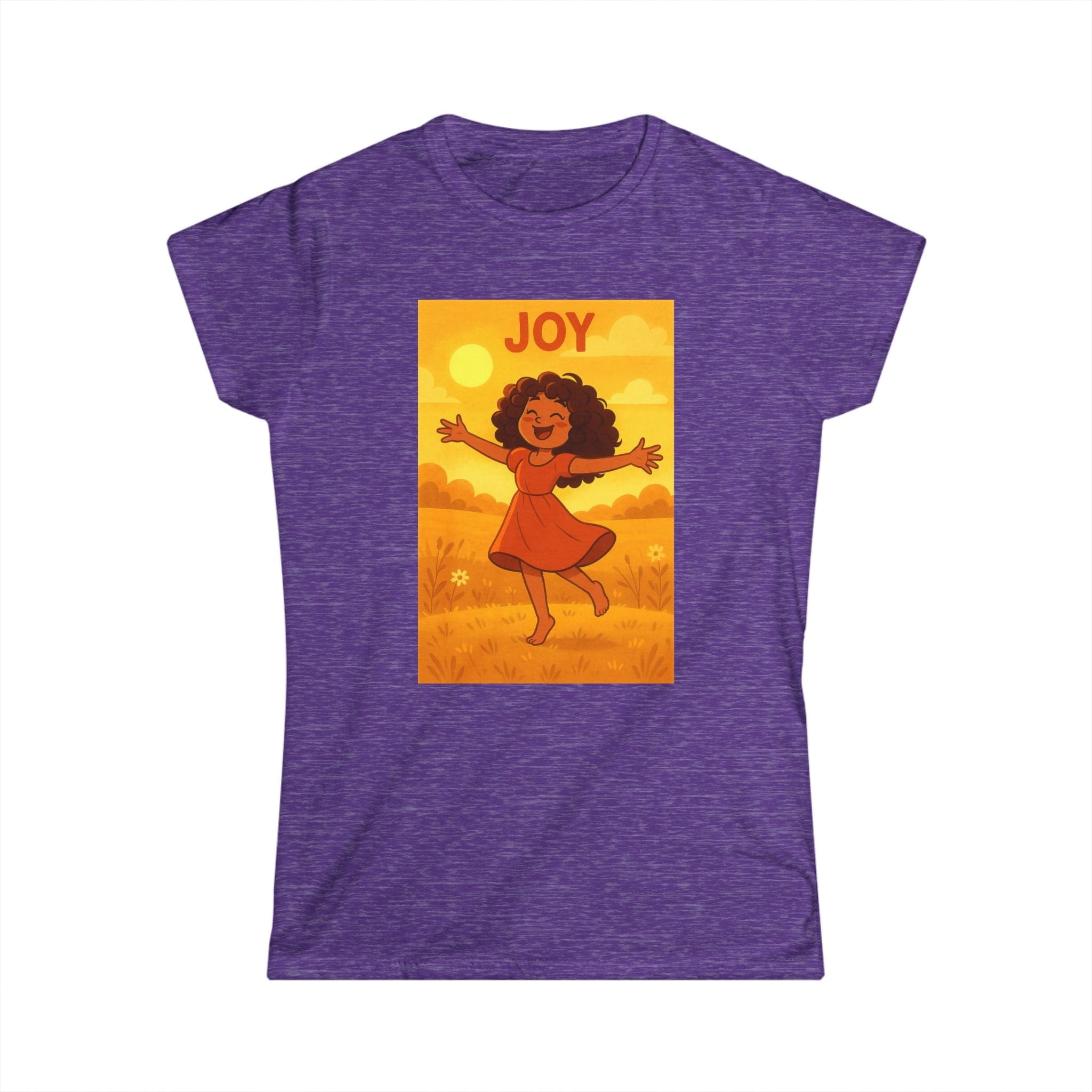 JKFstylez T-Shirt Heather Purple / S Unisex Joy T-Shirt