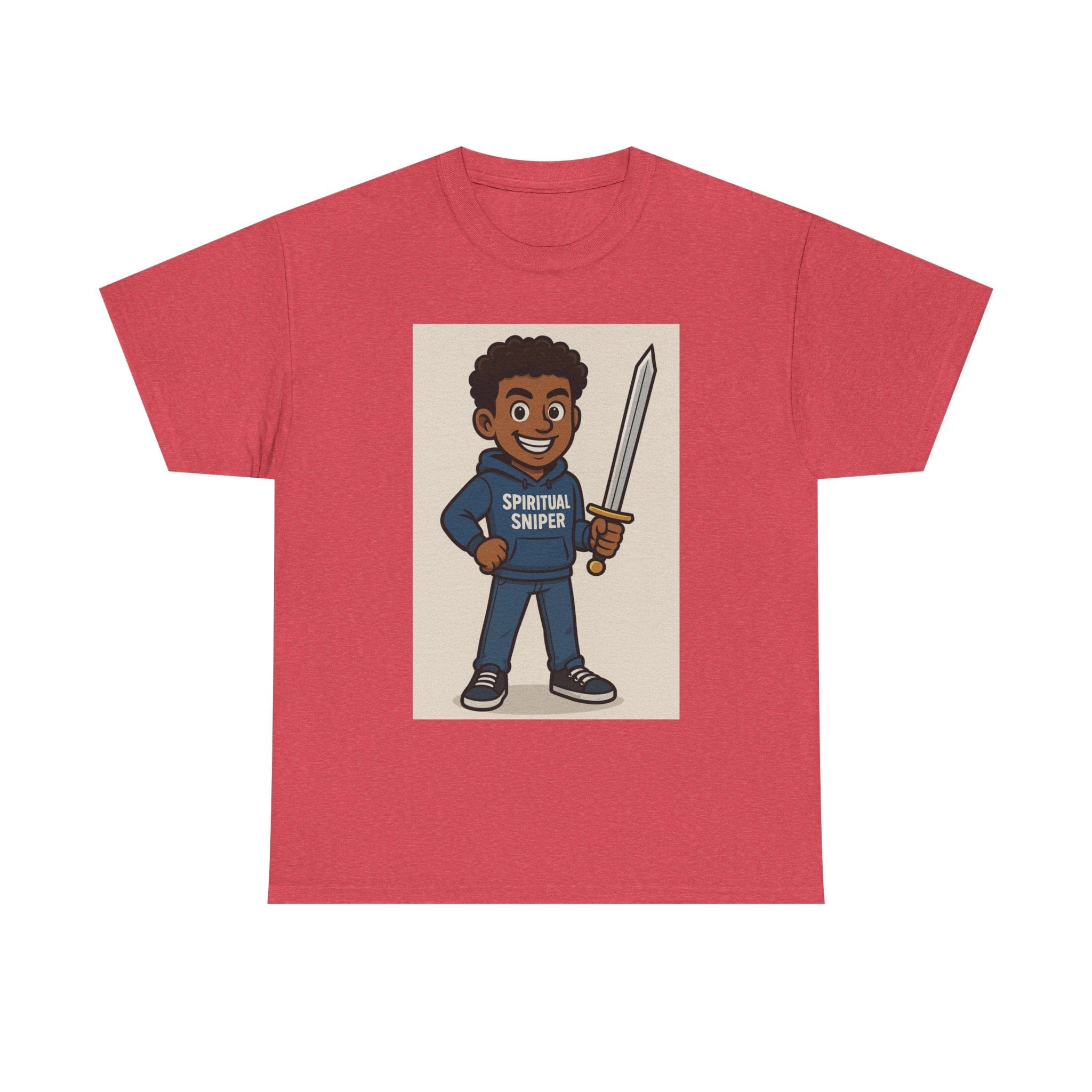 JKFstylez T-Shirt Heather Red / S Unisex Spiritual Sniper Shirt