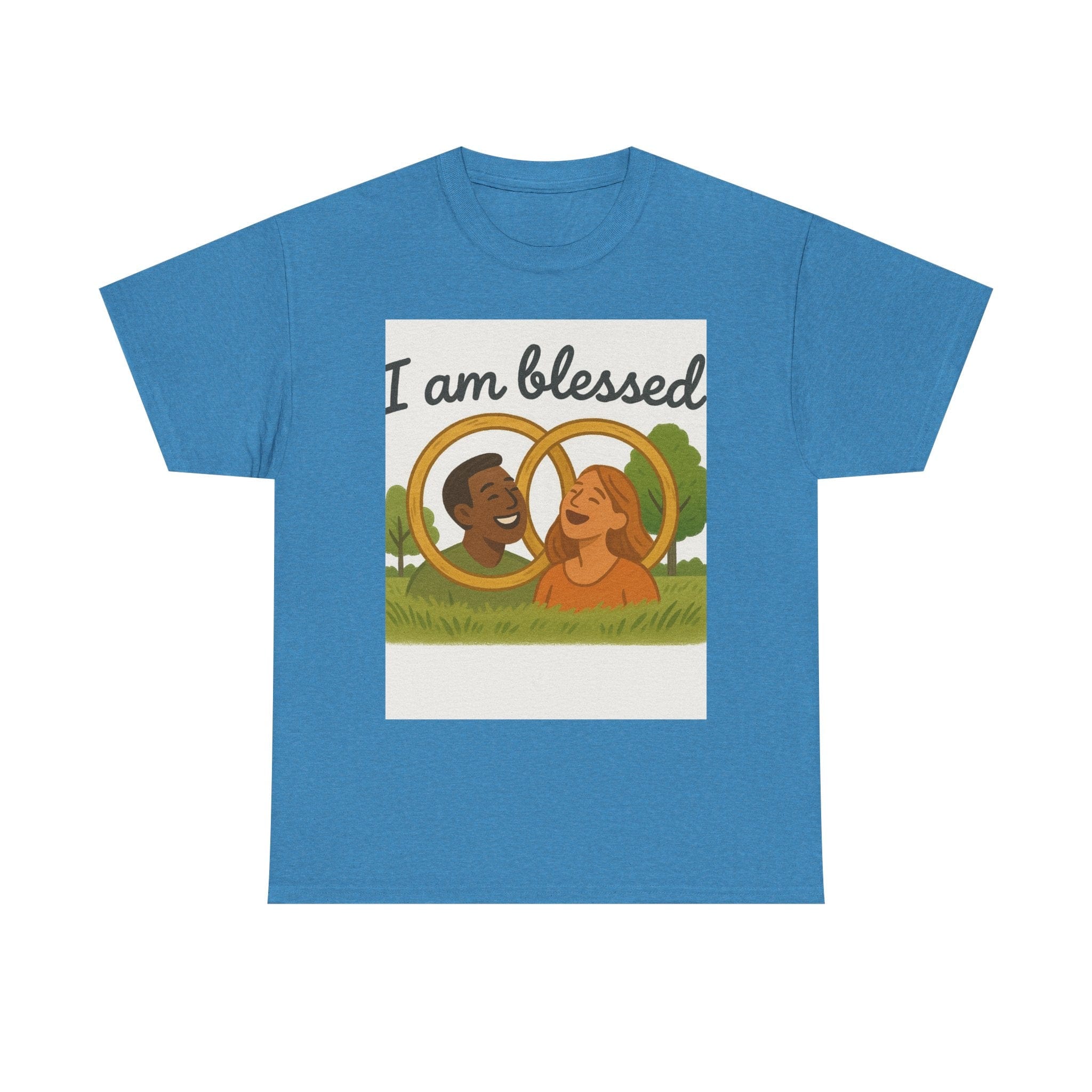 JKFstylez T-Shirt Heather Sapphire / S Unisex T-shirt