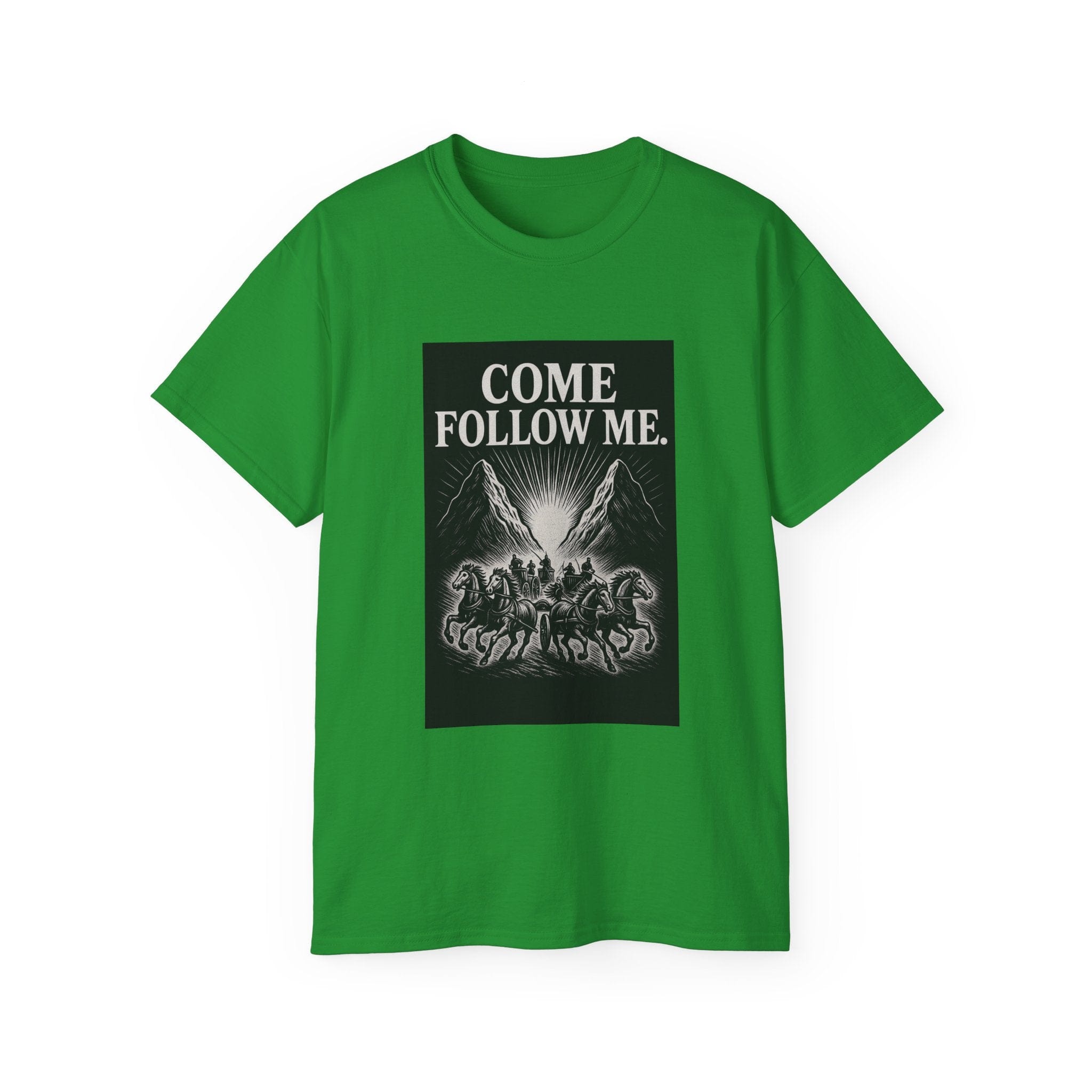 JKFstylez T-Shirt Irish Green / S Inspirational Unisex Tee, Motivational Shirt for Faith, Bible Verse Tee, Religious Gift, Casual Wear
