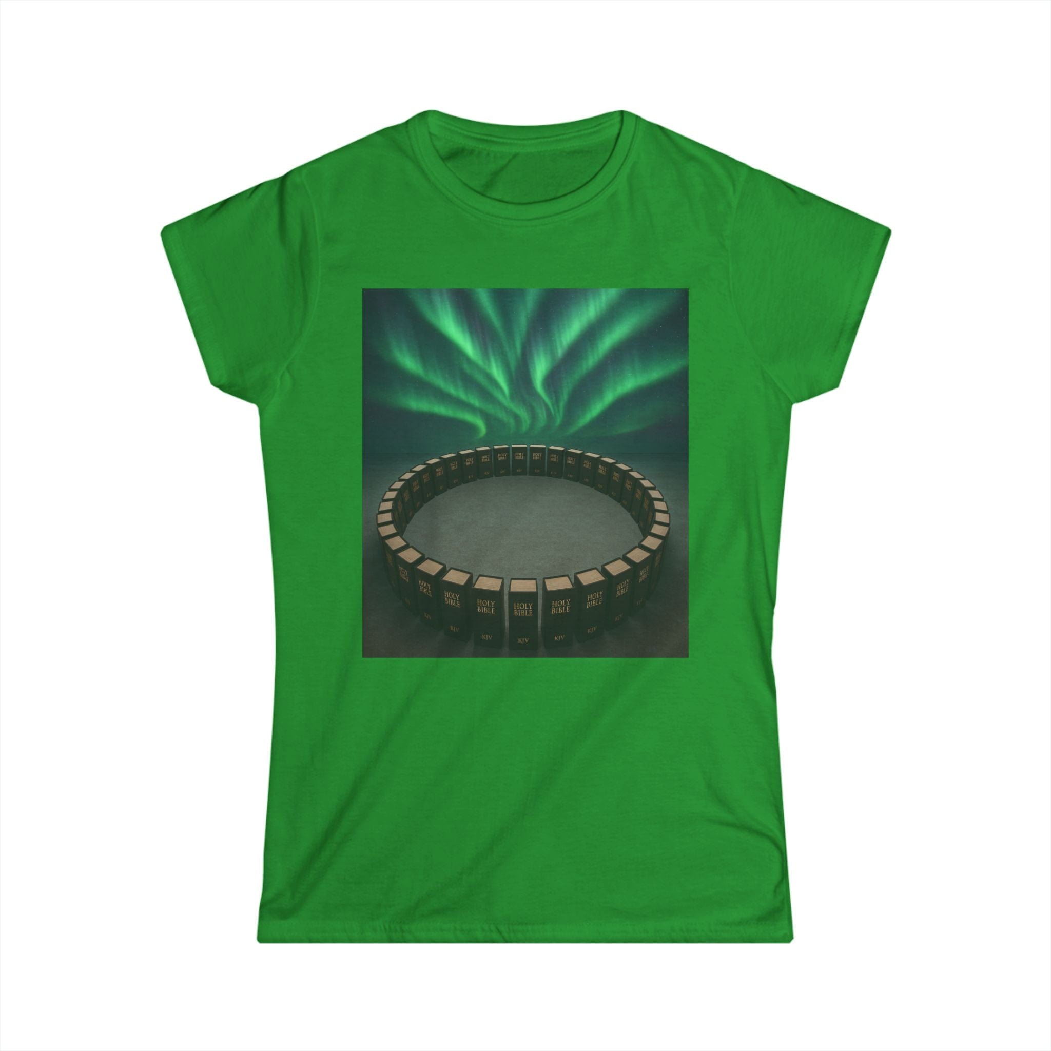 JKFstylez T-Shirt Irish Green / S Unique Holy Bible Graphic T-Shirt