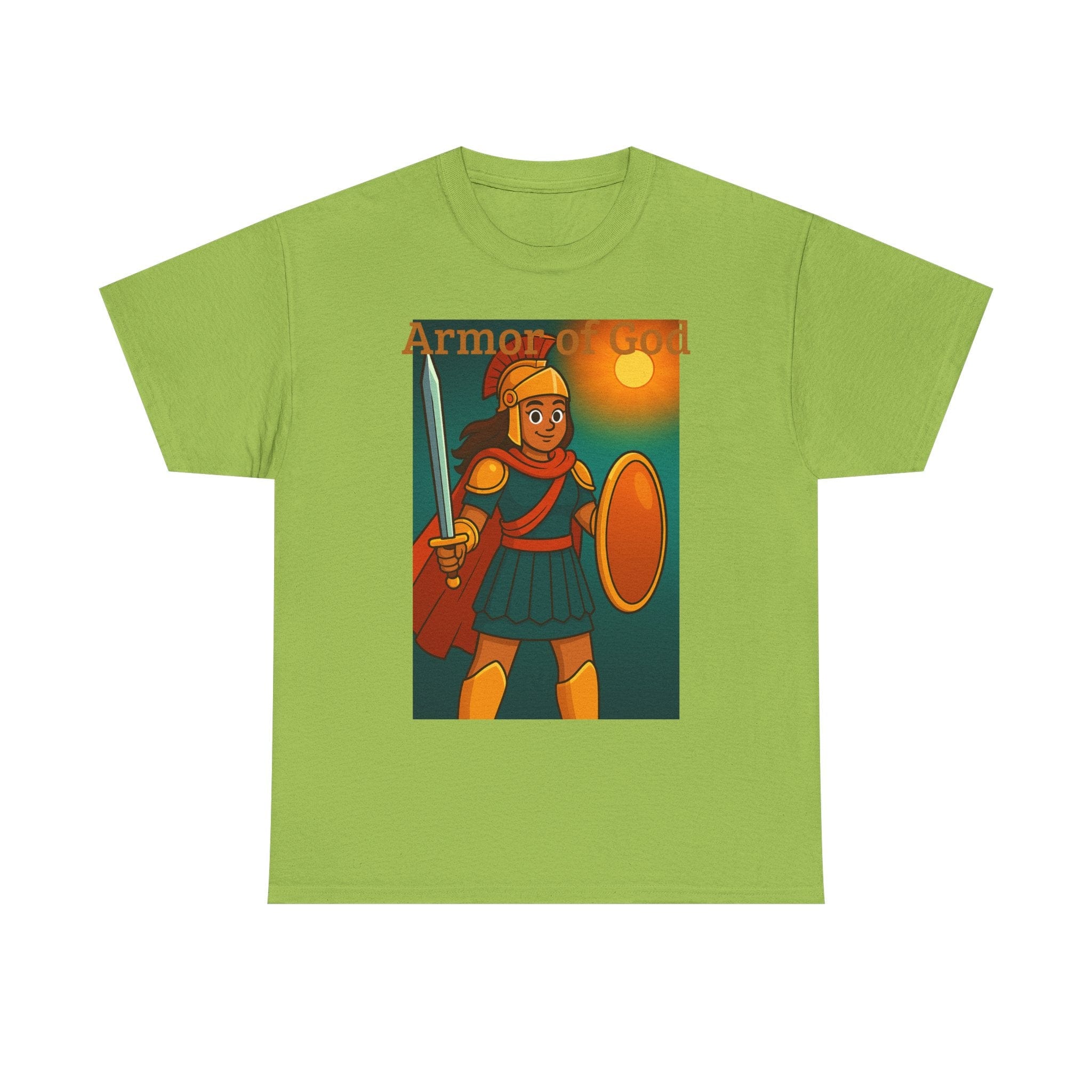 JKFstylez T-Shirt Kiwi / S Unisex Warrior of God Short slv. Tee