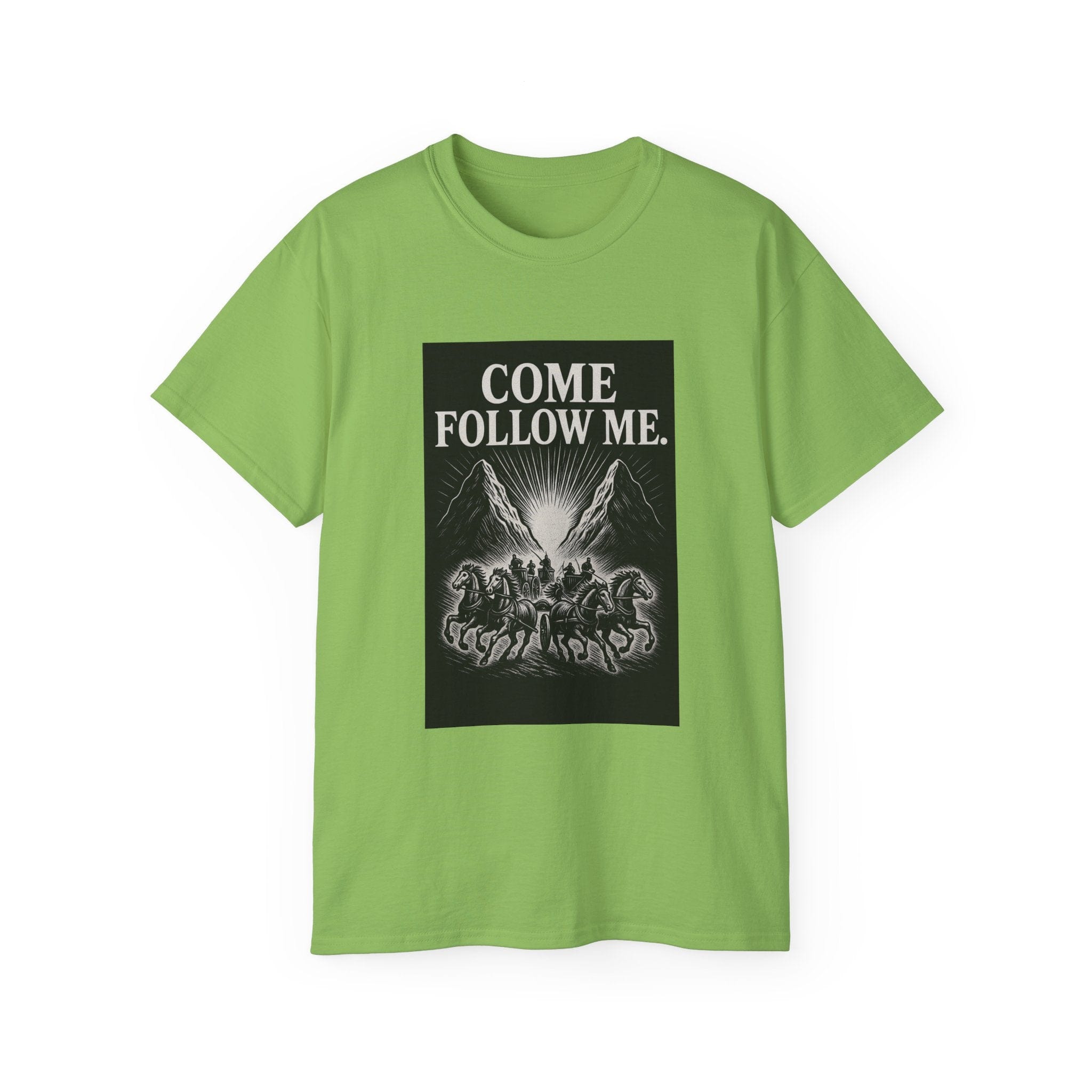 JKFstylez T-Shirt Lime / S Inspirational Unisex Tee, Motivational Shirt for Faith, Bible Verse Tee, Religious Gift, Casual Wear