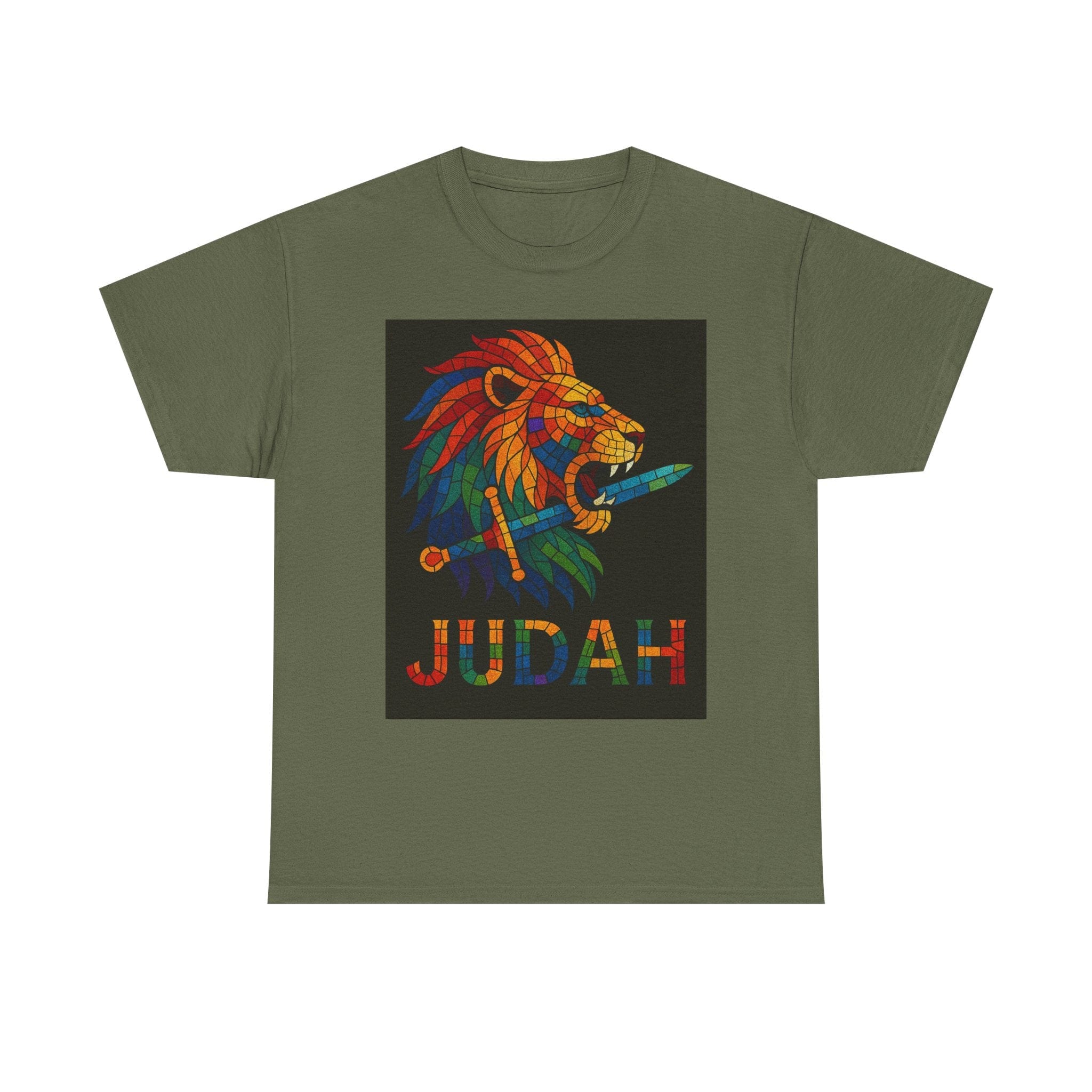 JKFstylez T-Shirt Military Green / S Unisex Judah Graphic Short Sleeve Tee