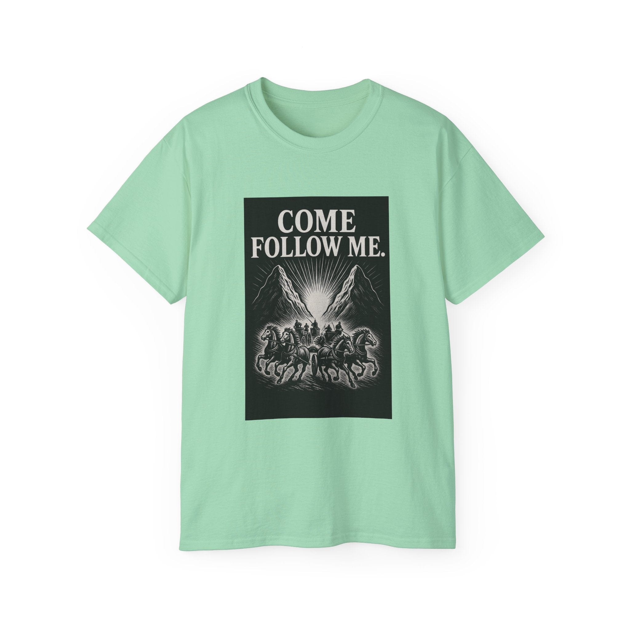 JKFstylez T-Shirt Mint Green / S Inspirational Unisex Tee, Motivational Shirt for Faith, Bible Verse Tee, Religious Gift, Casual Wear