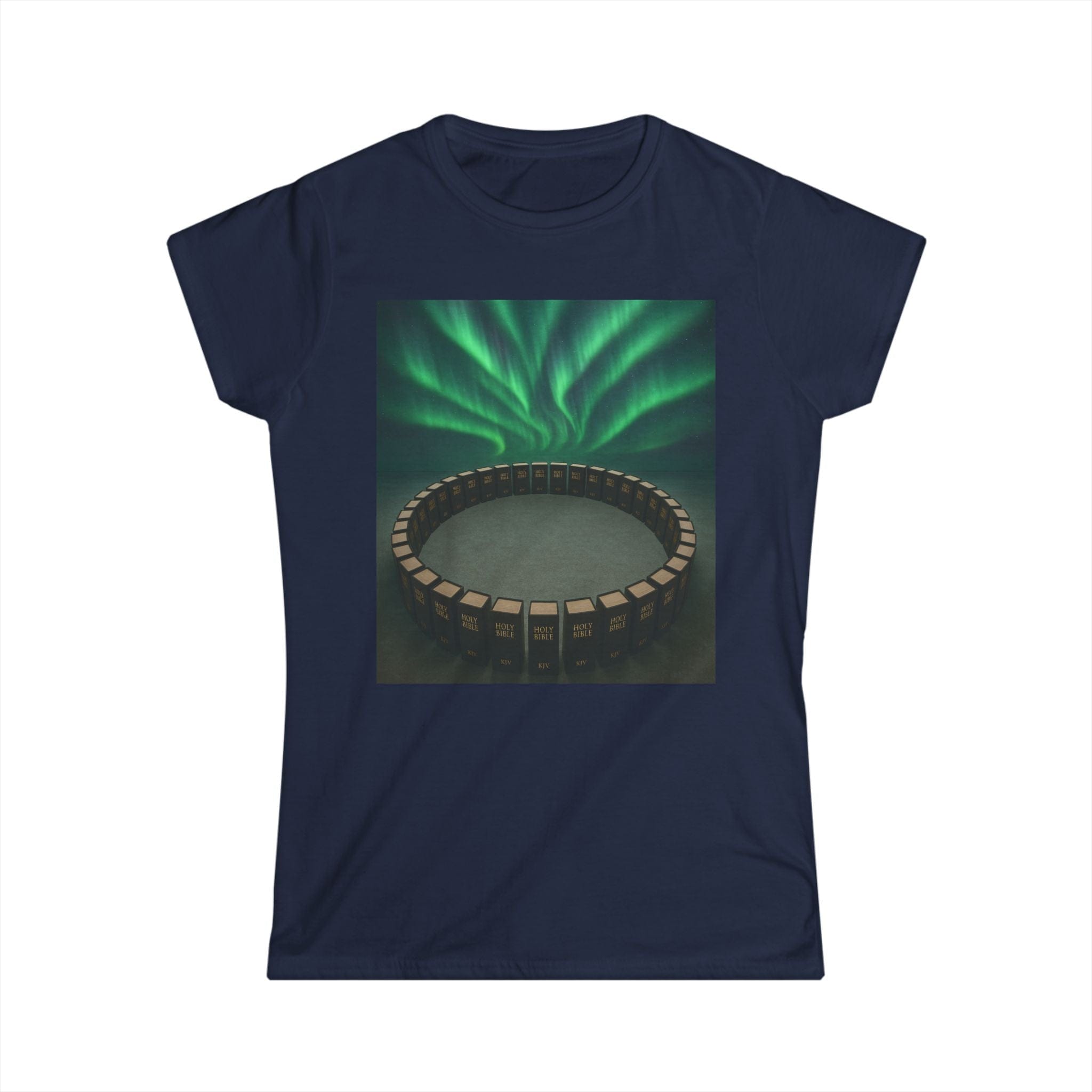 JKFstylez T-Shirt Navy / S Unique Holy Bible Graphic T-Shirt