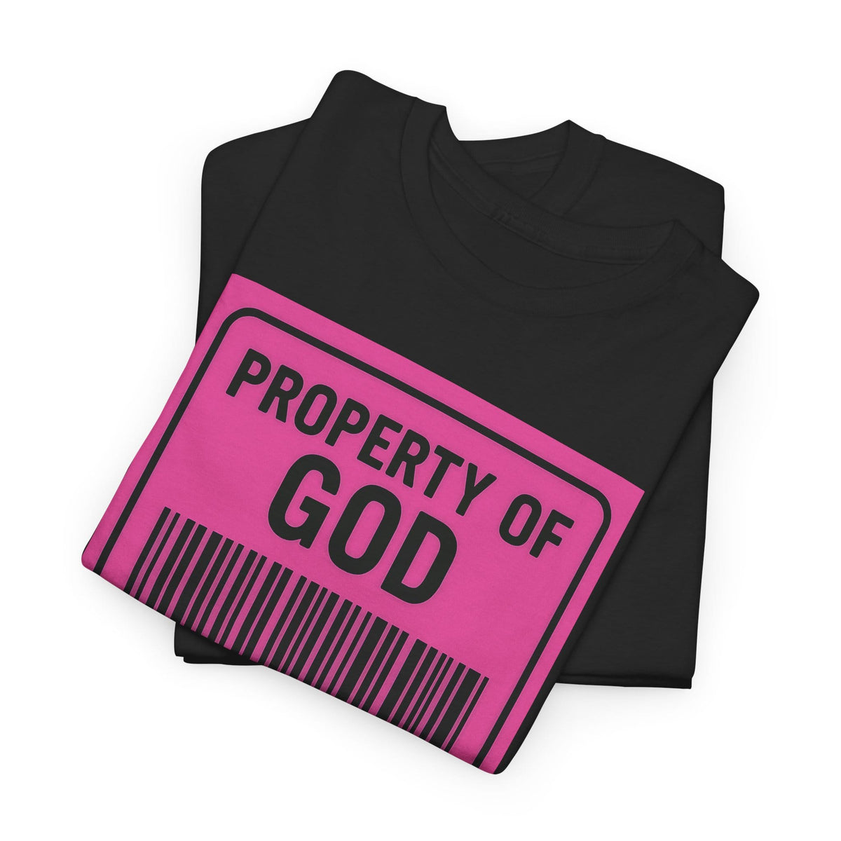 JKFstylez T-Shirt Property of God Isaiah 43:1 Christian T-Shirt
