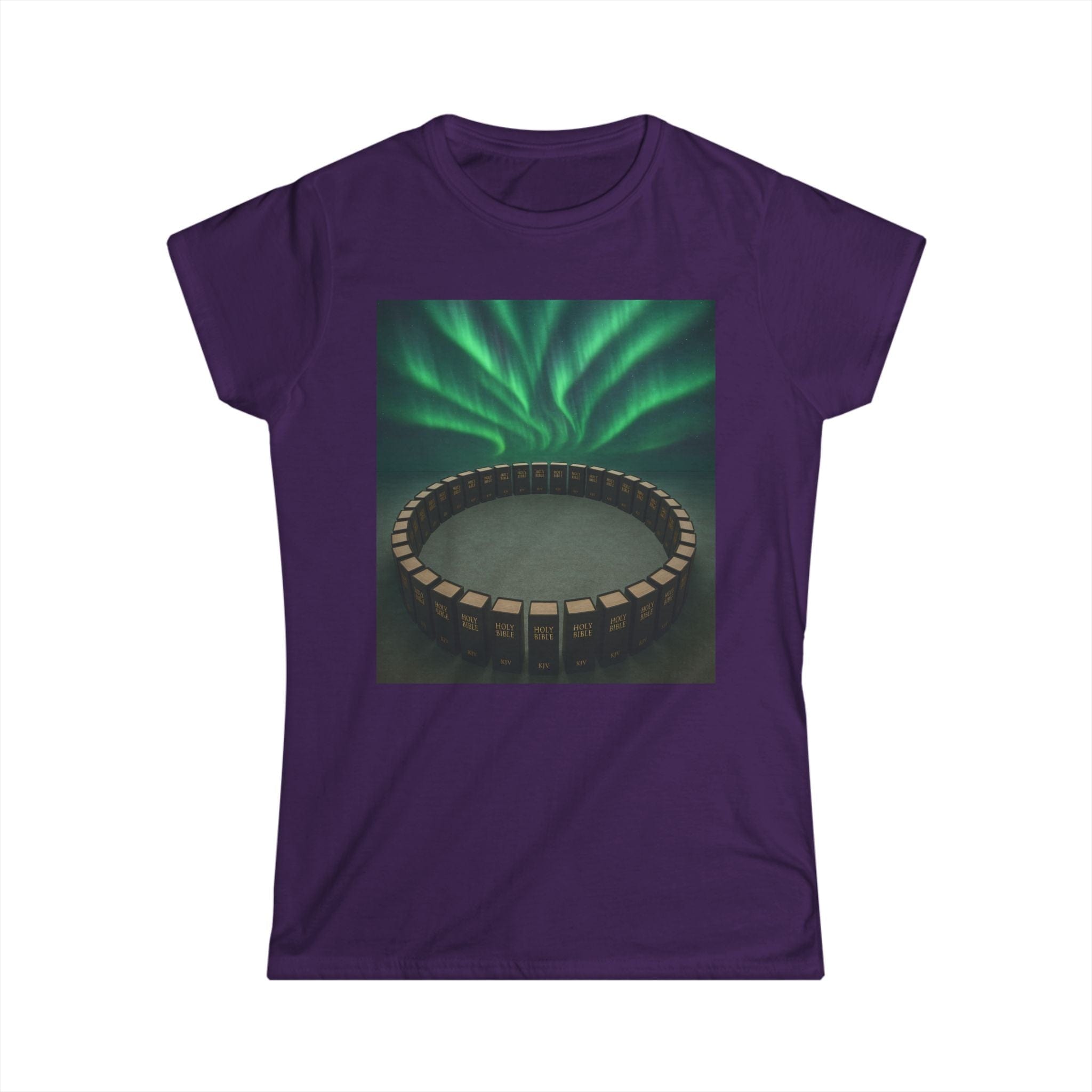 JKFstylez T-Shirt Purple / S Unique Holy Bible Graphic T-Shirt