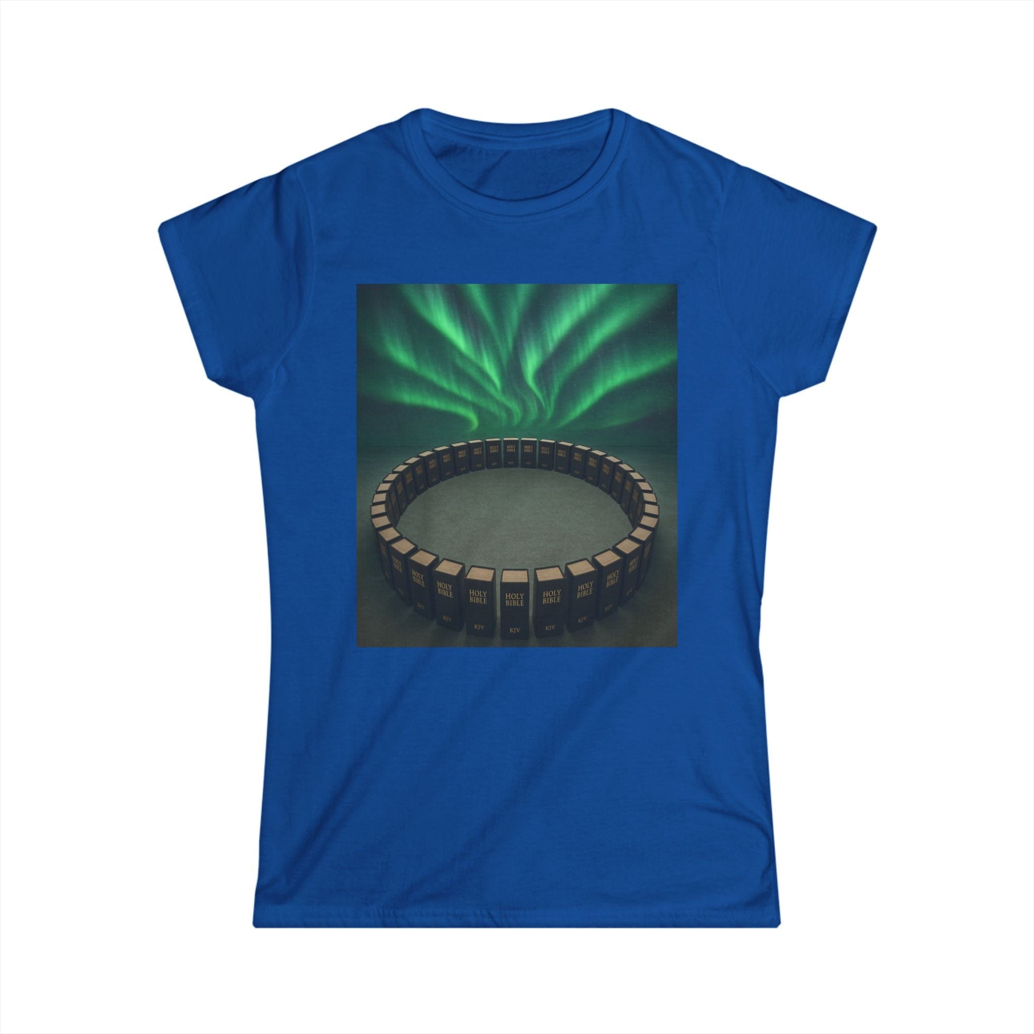 JKFstylez T-Shirt Royal / S Unique Holy Bible Graphic T-Shirt